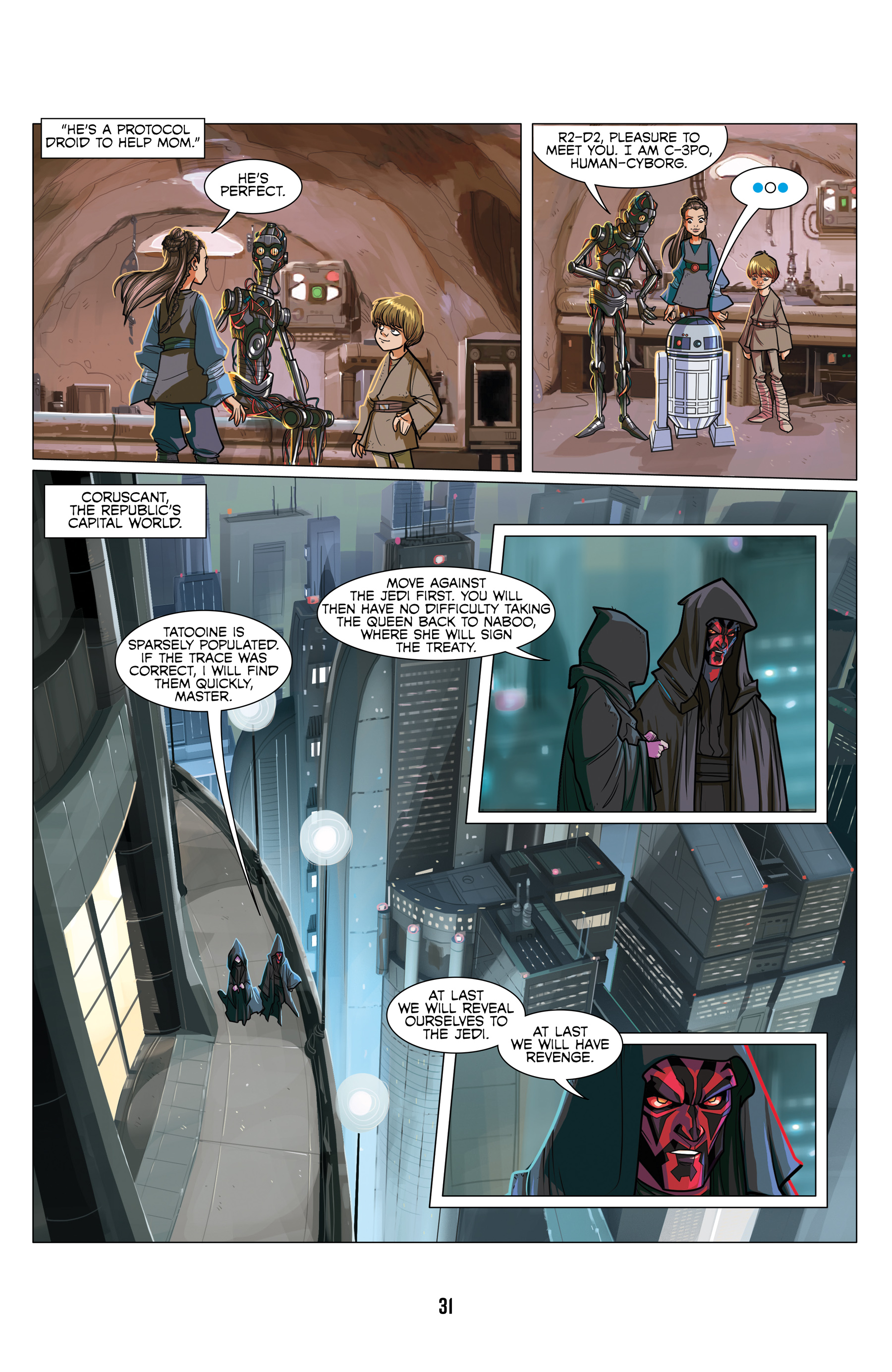 Star Wars: The Prequel Trilogy - Graphic Novel (2024): Chapter TP - Page 32