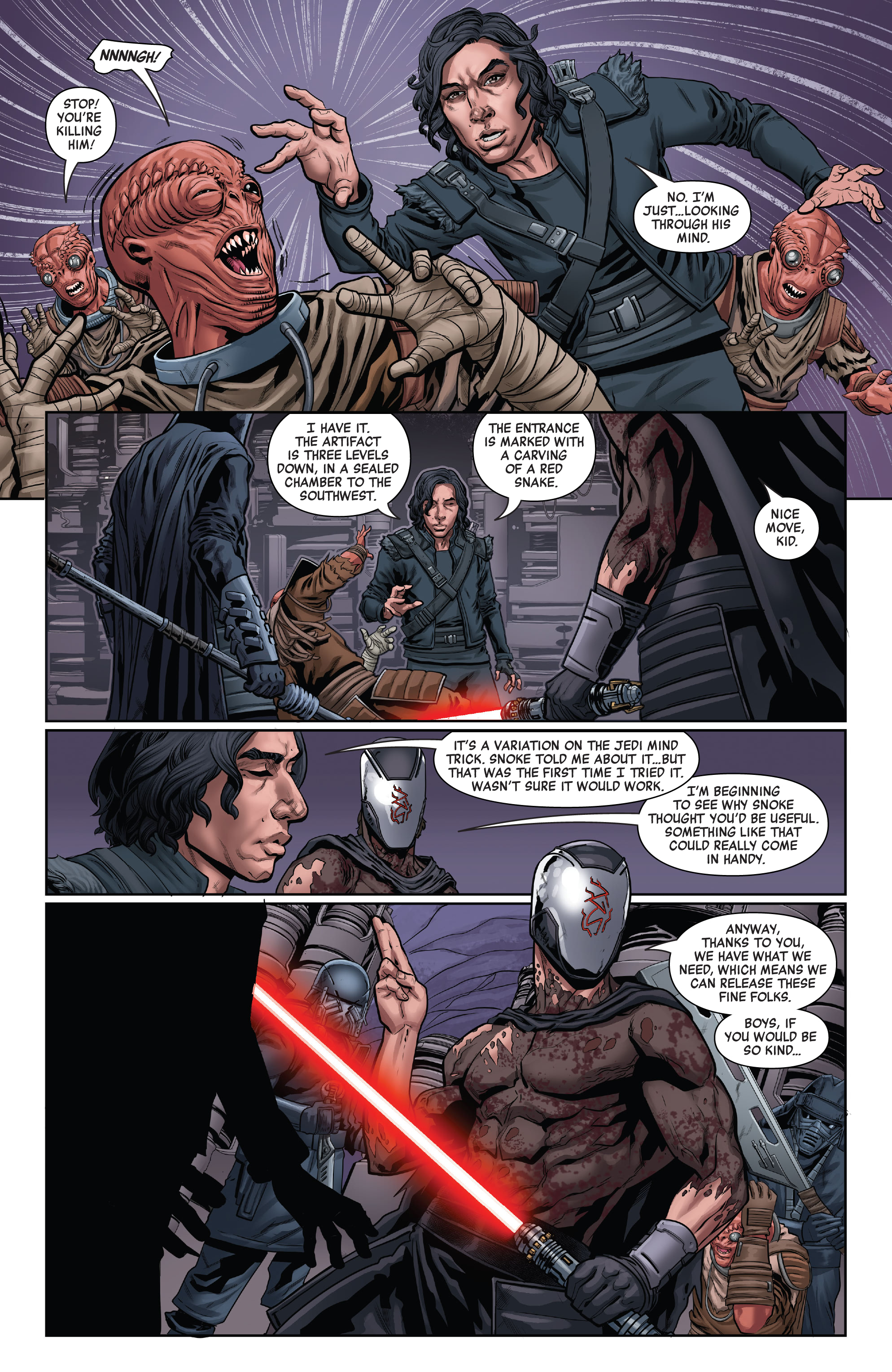 Star Wars: The Rise Of Kylo Ren (2019-): Chapter 4 - Page 3