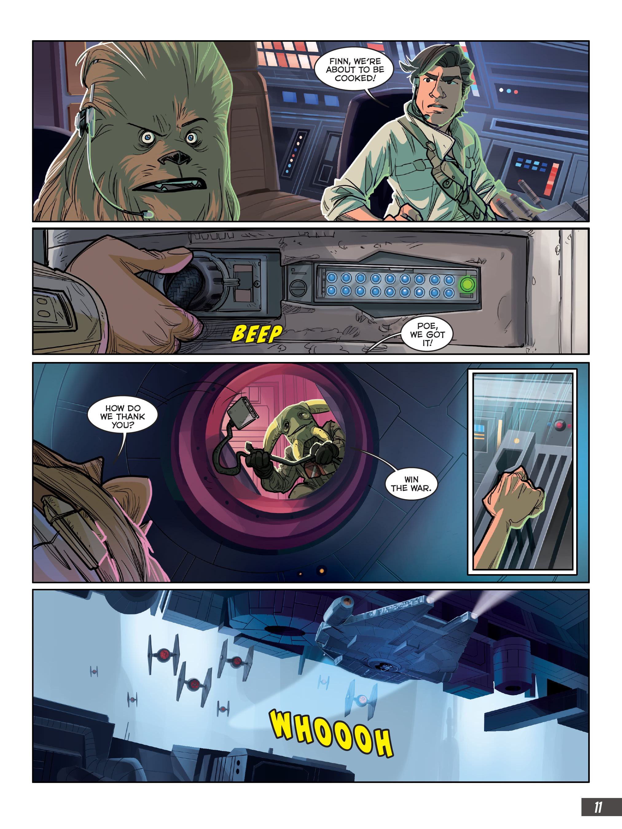 Star Wars: The Rise of Skywalker Graphic Novel Adaptation (2021) issue 1 - Page 13