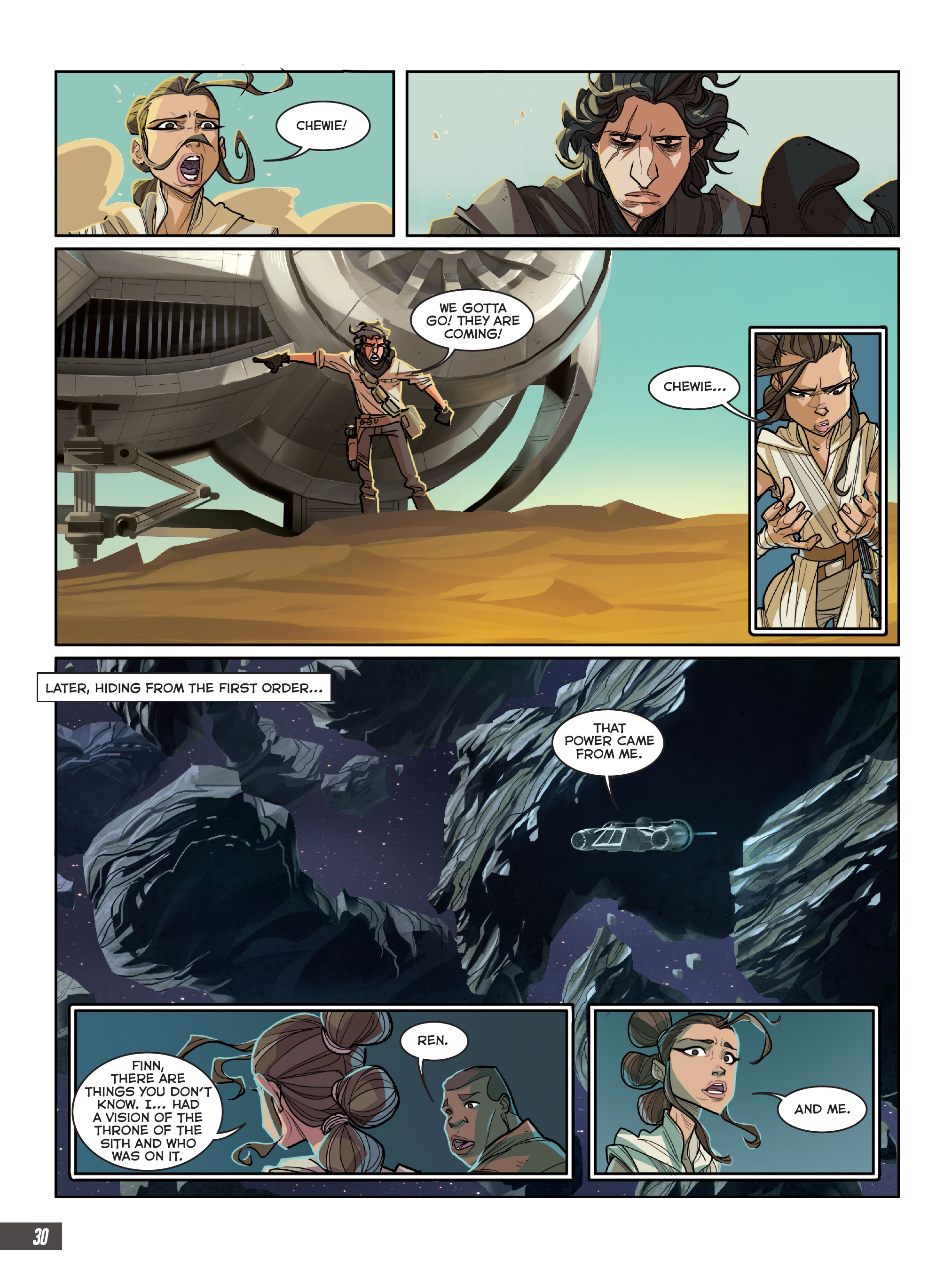 Star Wars: The Rise of Skywalker Graphic Novel Adaptation (2021) issue 1 - Page 32