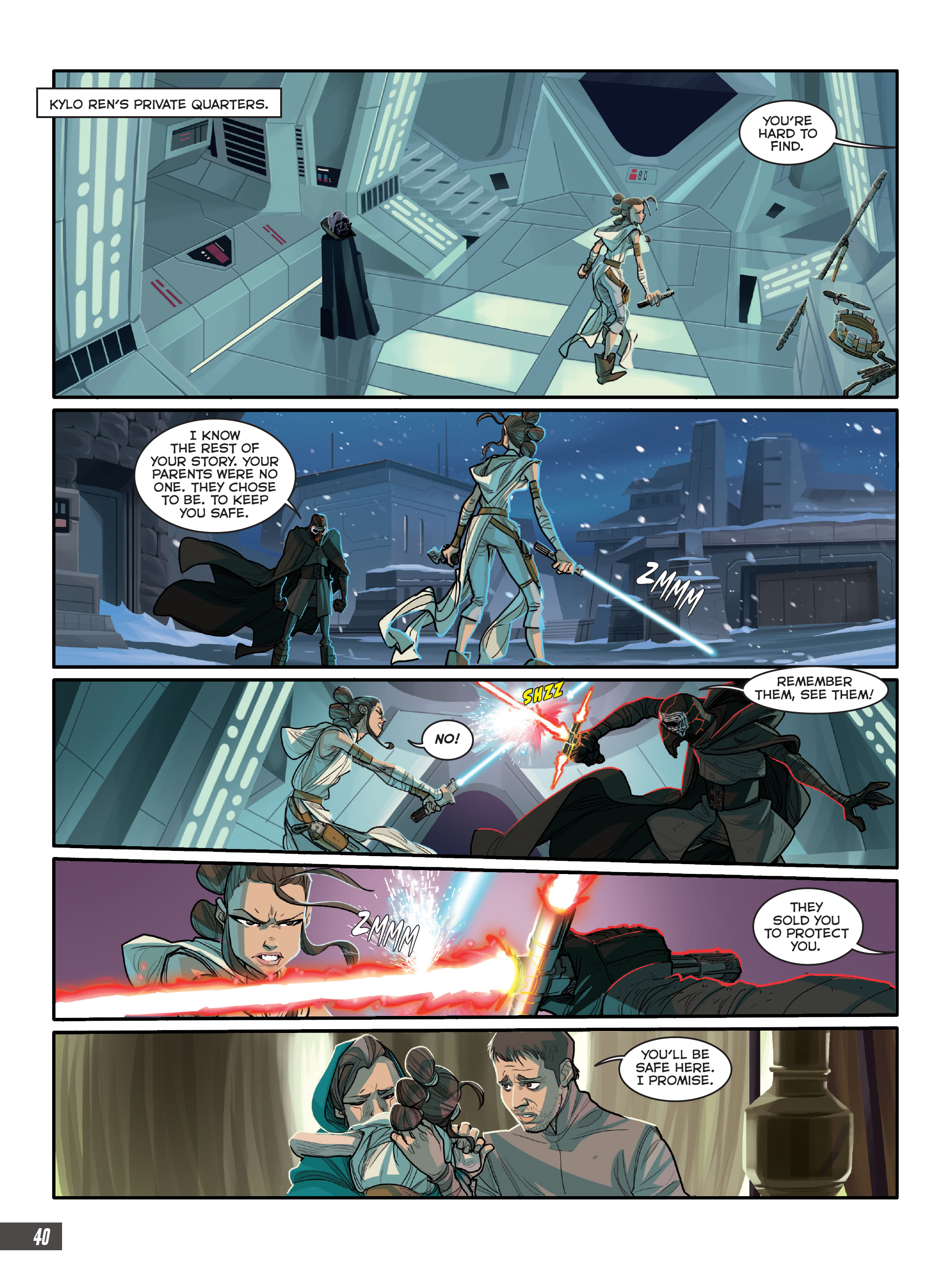 Star Wars: The Rise of Skywalker Graphic Novel Adaptation (2021) issue 1 - Page 42