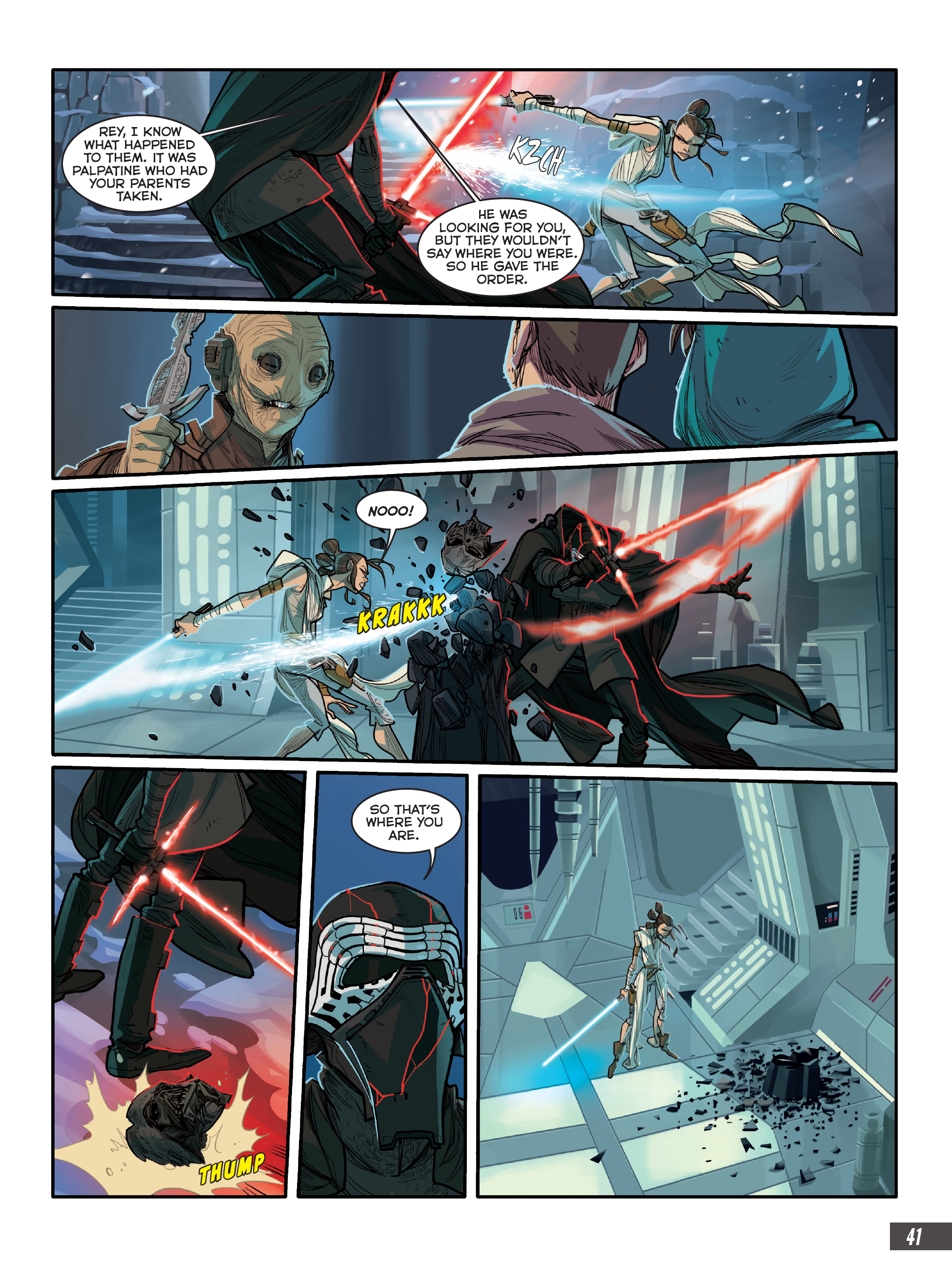 Star Wars: The Rise of Skywalker Graphic Novel Adaptation (2021) issue 1 - Page 43