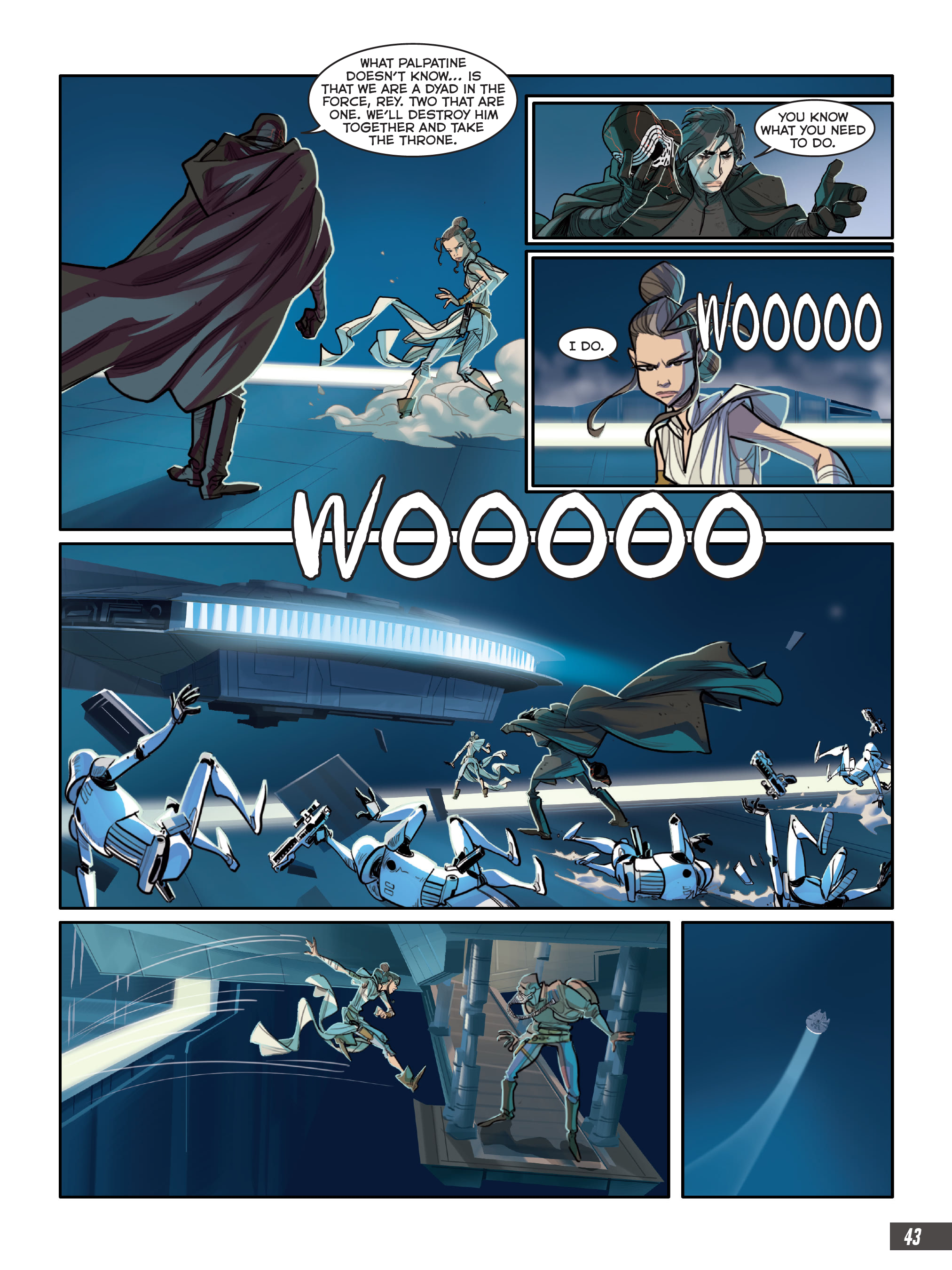 Star Wars: The Rise of Skywalker Graphic Novel Adaptation (2021) issue 1 - Page 45