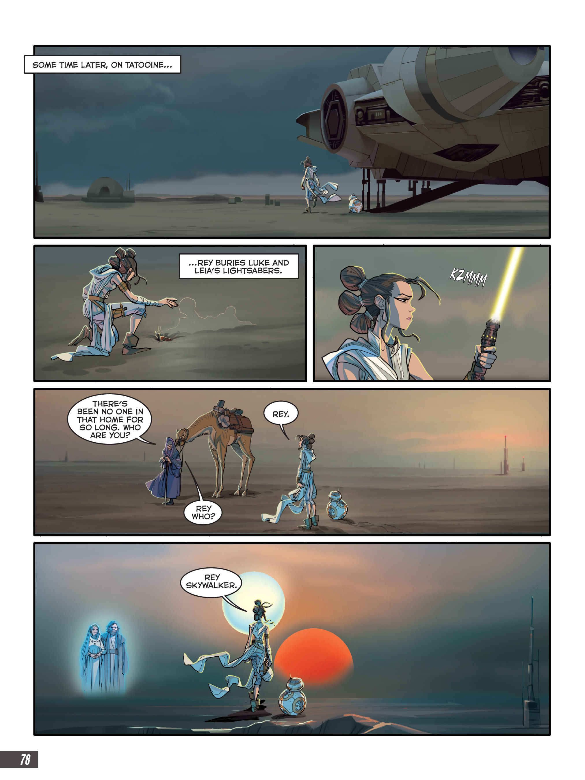 Star Wars: The Rise of Skywalker Graphic Novel Adaptation (2021) issue 1 - Page 80