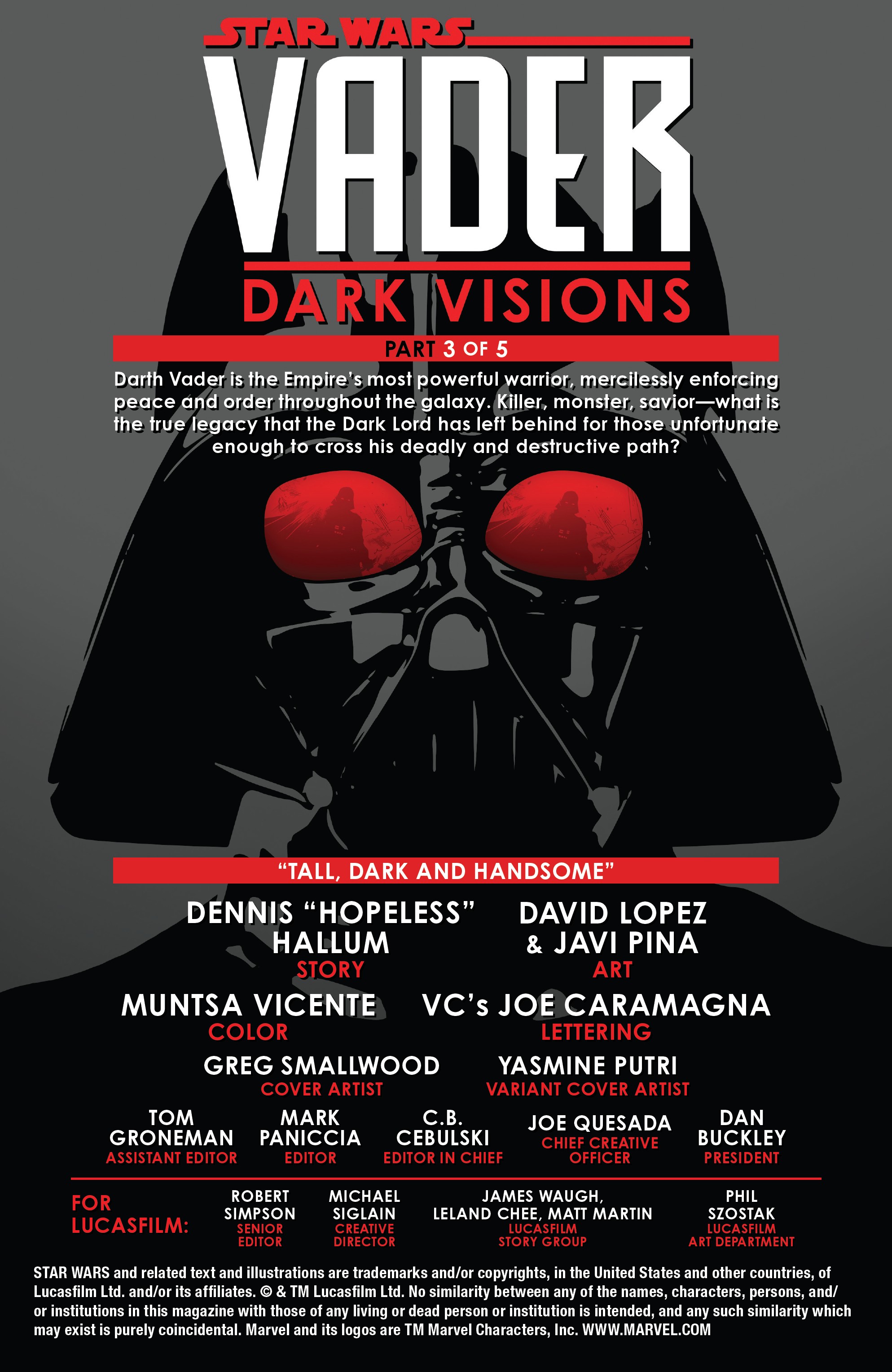 Star Wars: Vader - Dark Visions (2019): Chapter 3 - Page 2