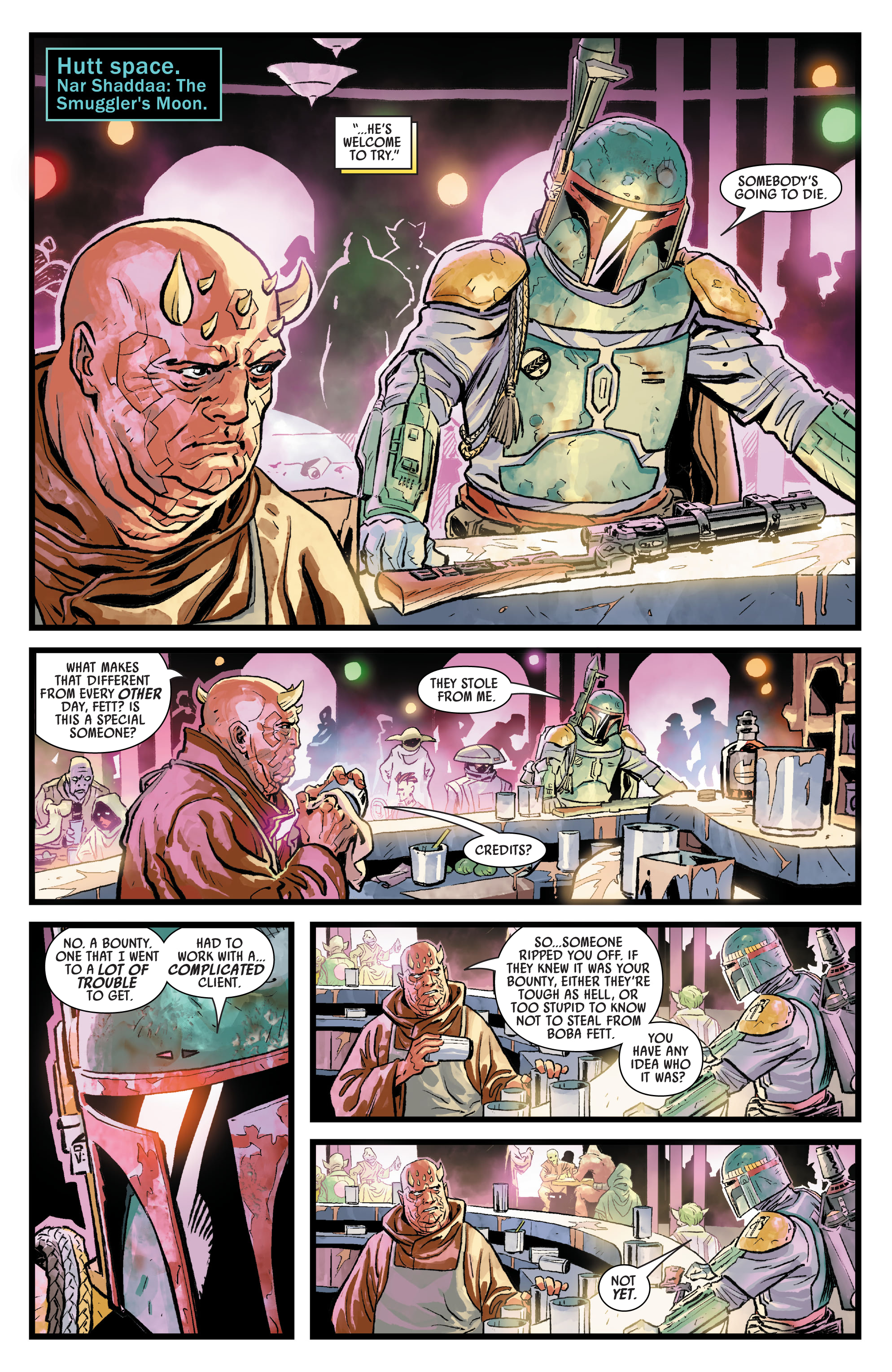 Star Wars: War Of The Bounty Hunters (2021-) issue 1 - Page 6