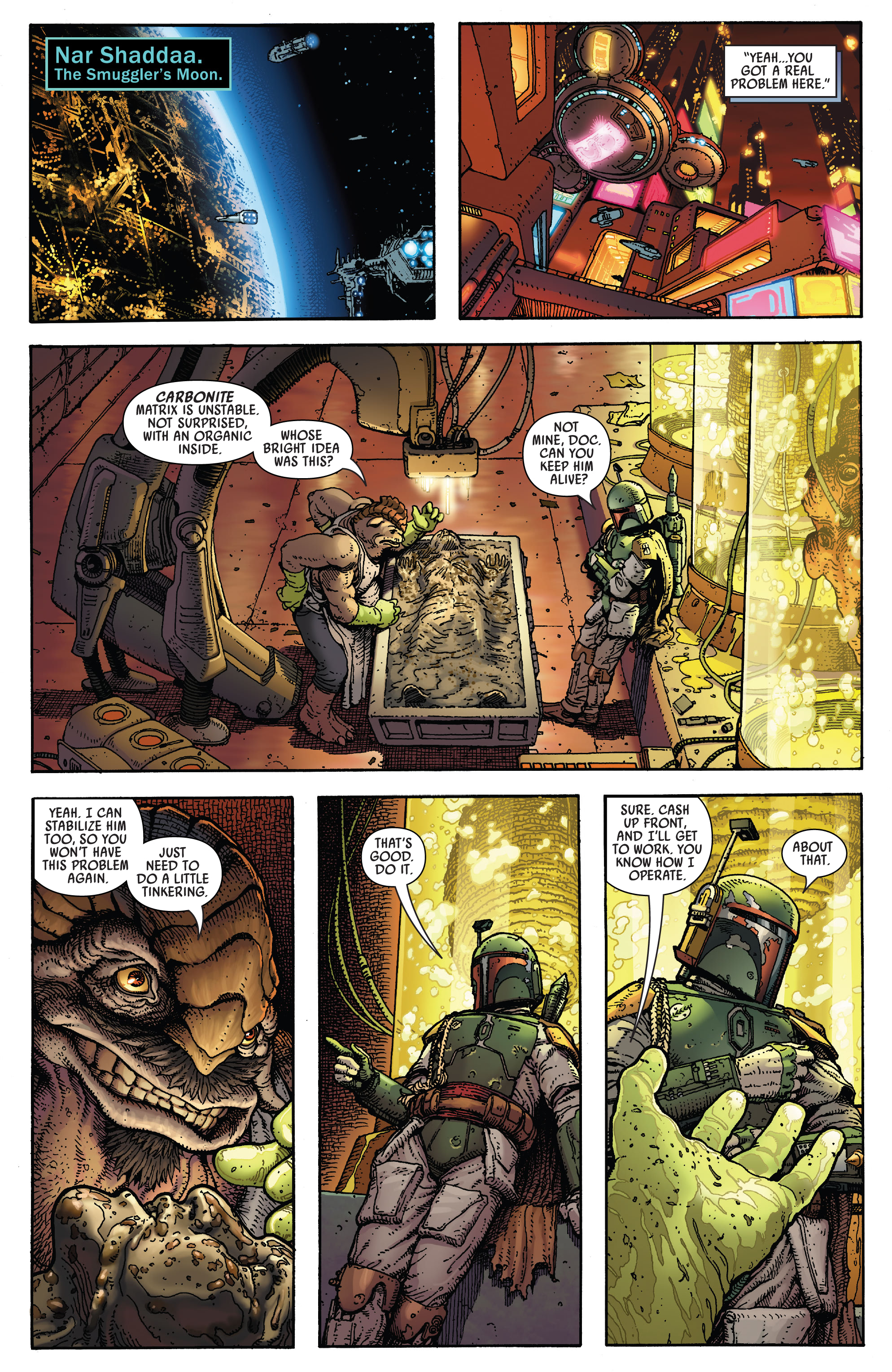 Star Wars: War Of The Bounty Hunters Alpha (2021-): Chapter 1 - Page 7