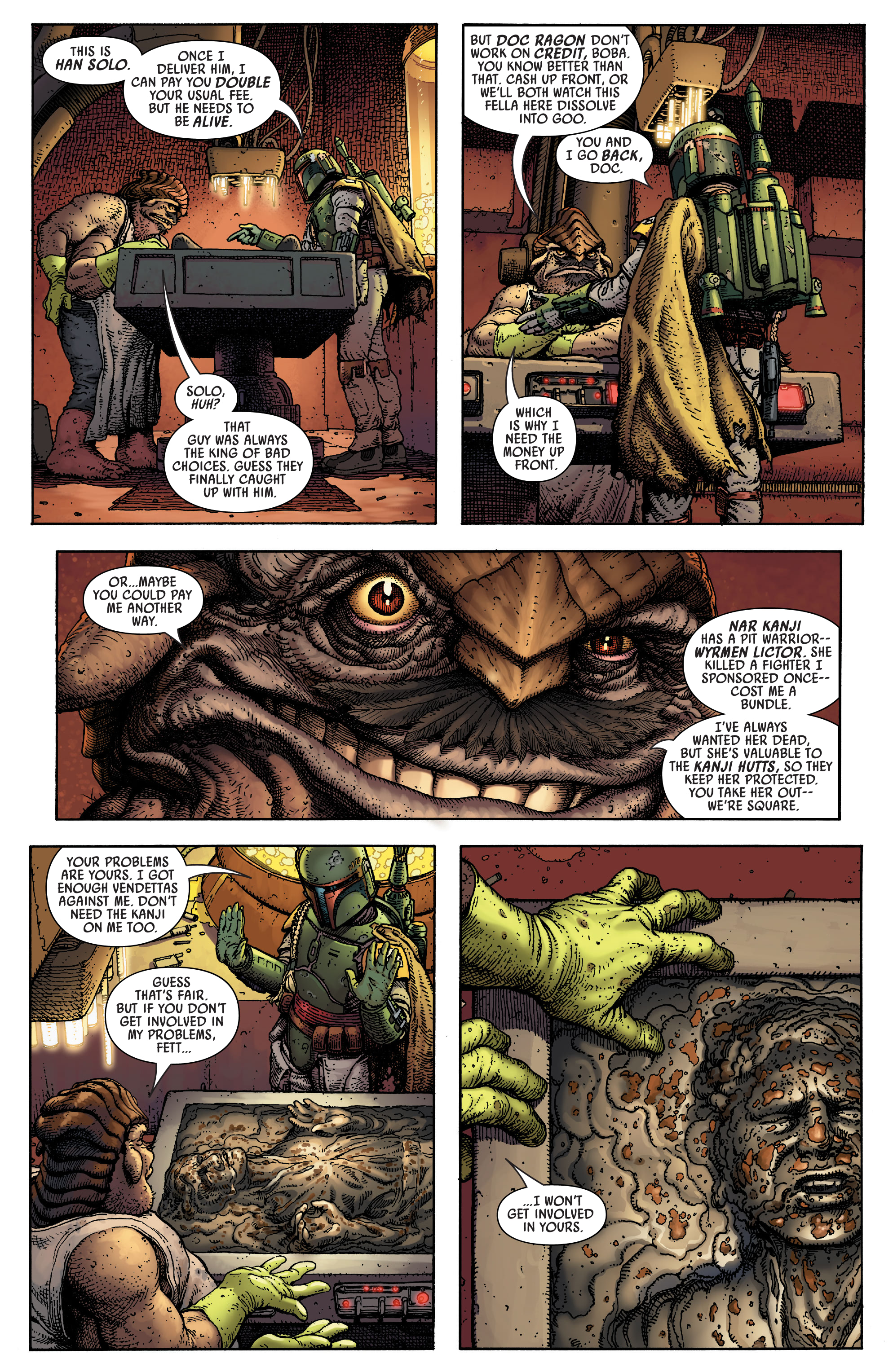 Star Wars: War Of The Bounty Hunters Alpha (2021-) issue 1 - Page 8