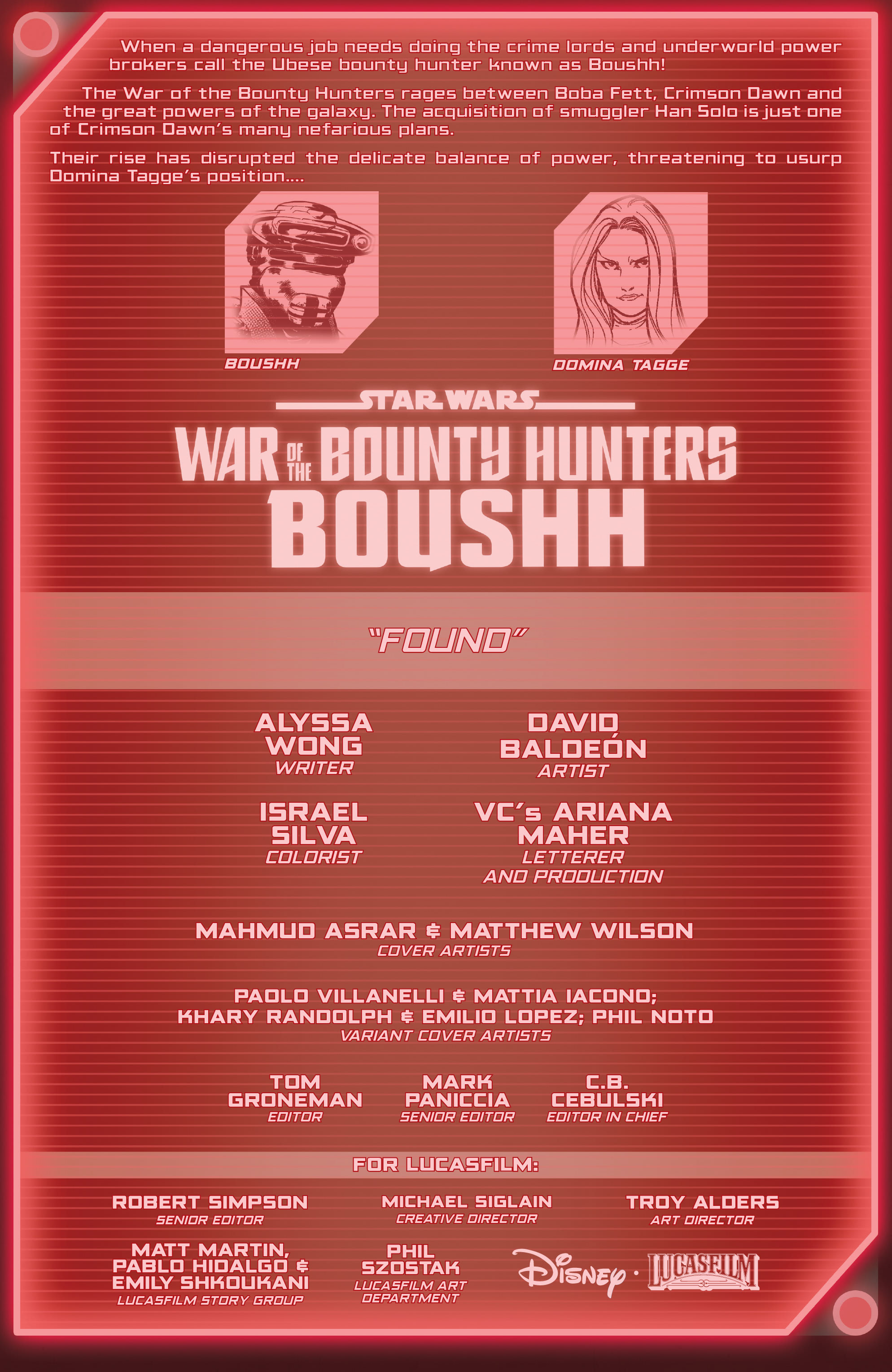 Star Wars: War of the Bounty Hunters - Boushh (2021): Chapter 1 - Page 2