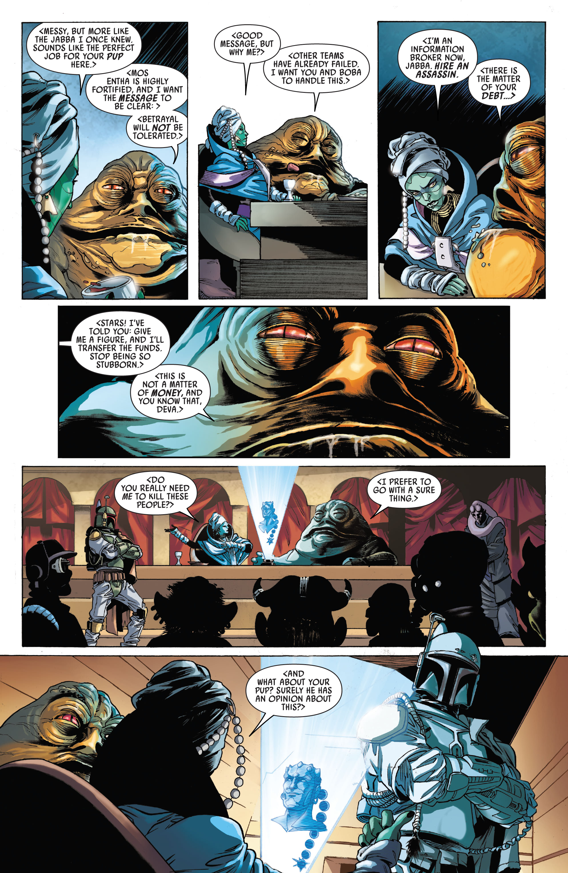 Star Wars: War Of The Bounty Hunters - Jabba The Hutt (2021-) issue 1 - Page 6