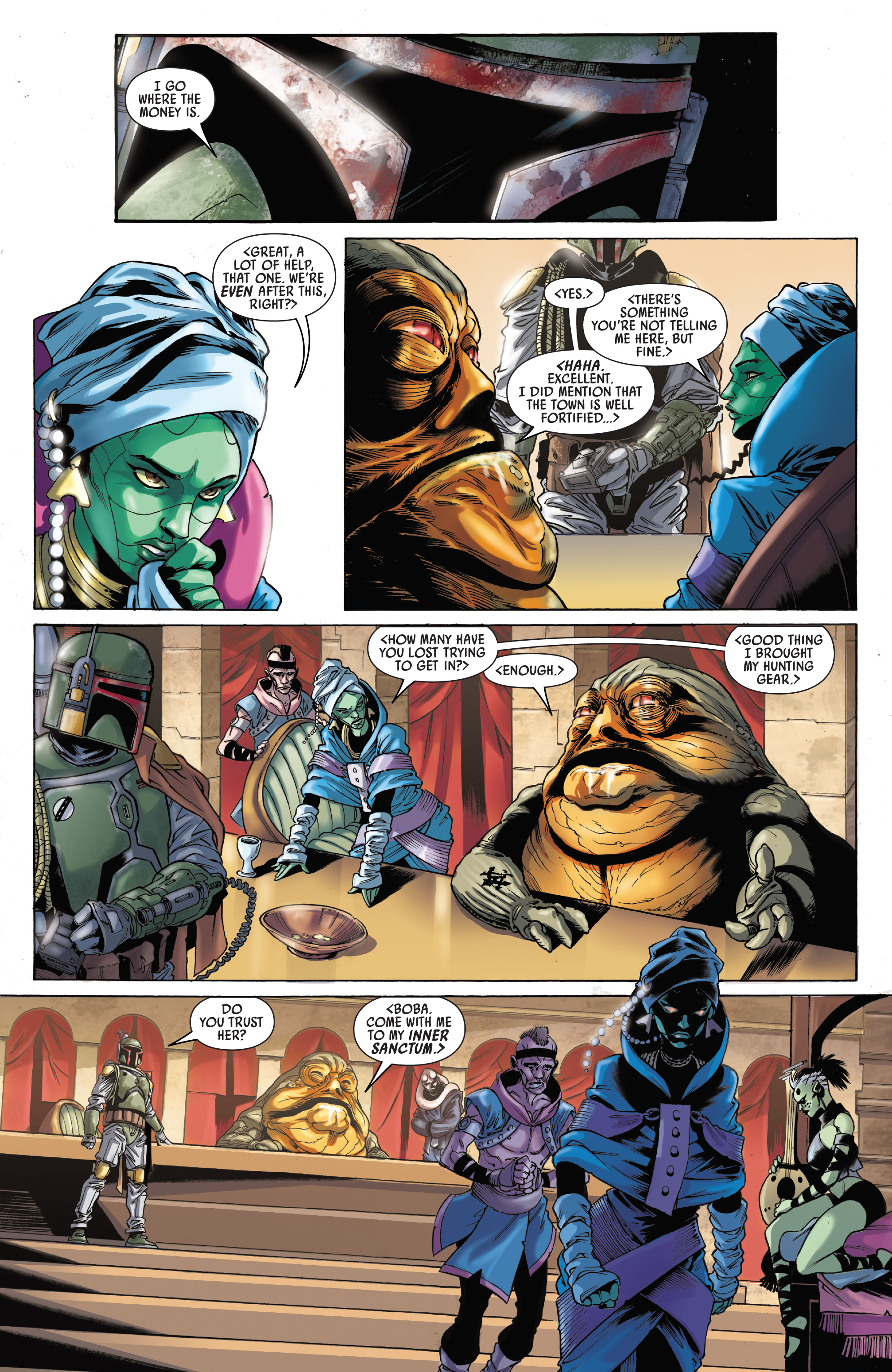 Star Wars: War Of The Bounty Hunters - Jabba The Hutt (2021-) issue 1 - Page 7