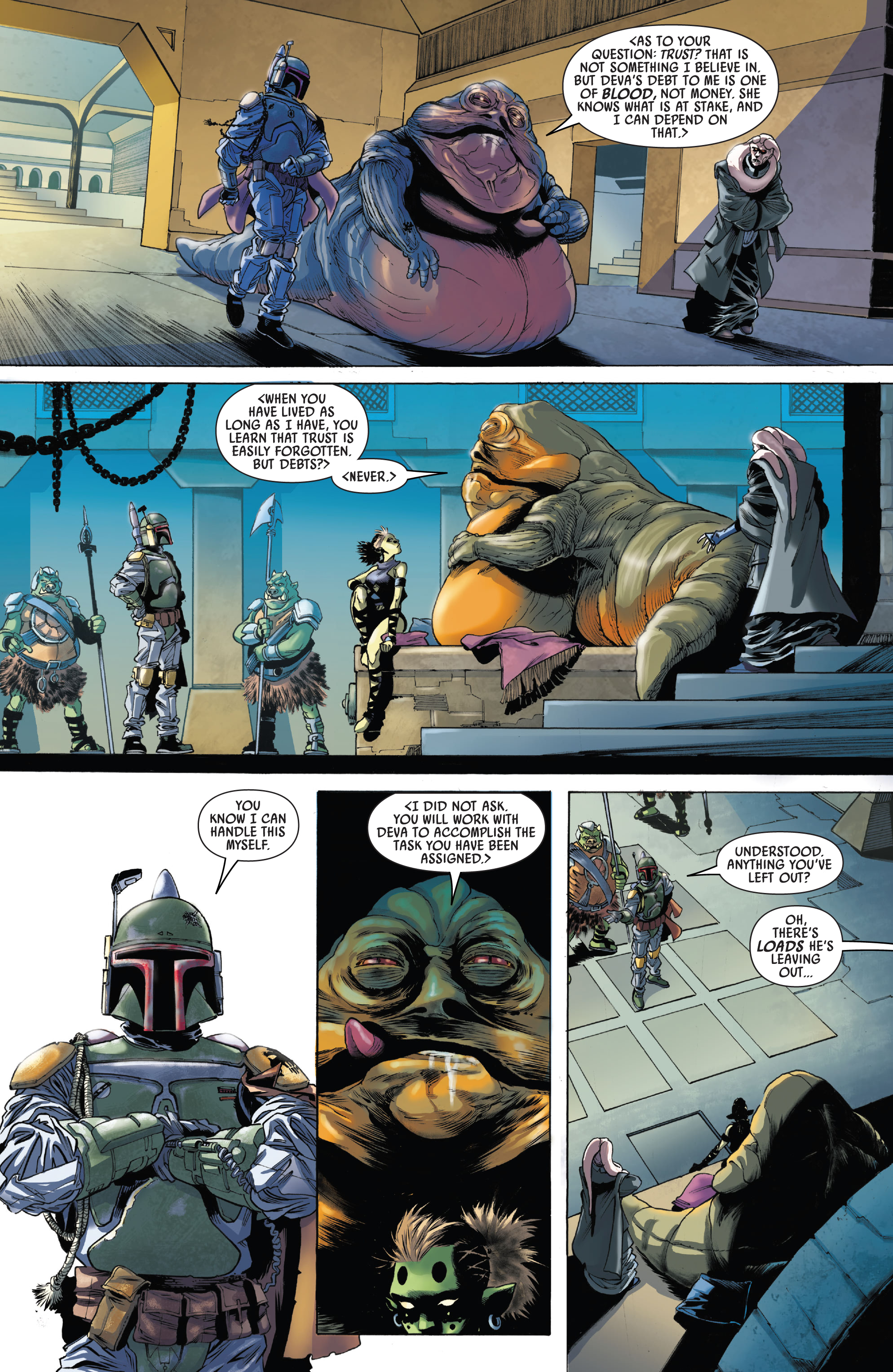 Star Wars: War Of The Bounty Hunters - Jabba The Hutt (2021-) issue 1 - Page 8