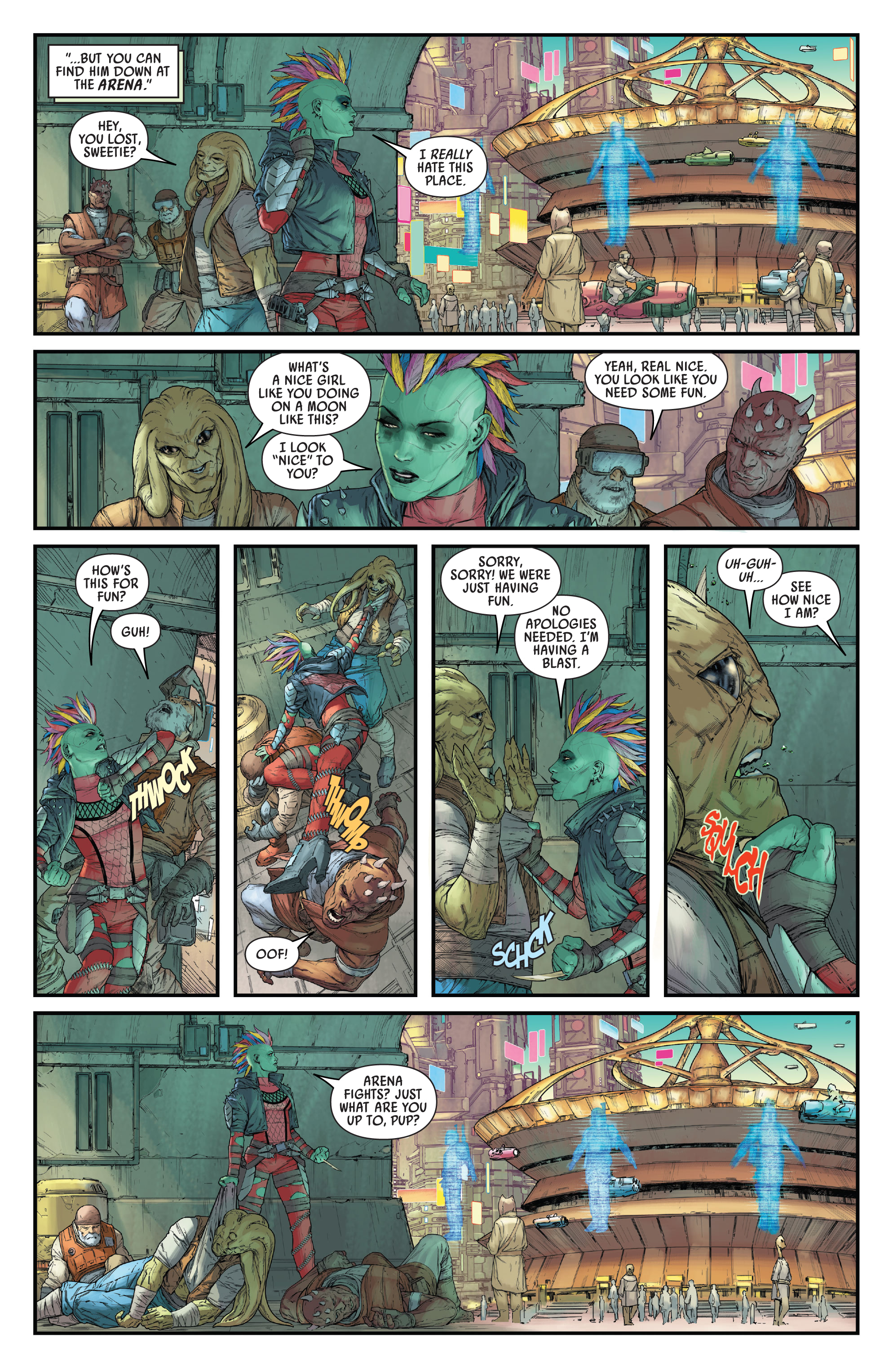 Star Wars: War Of The Bounty Hunters - Jabba The Hutt (2021-) issue 1 - Page 11