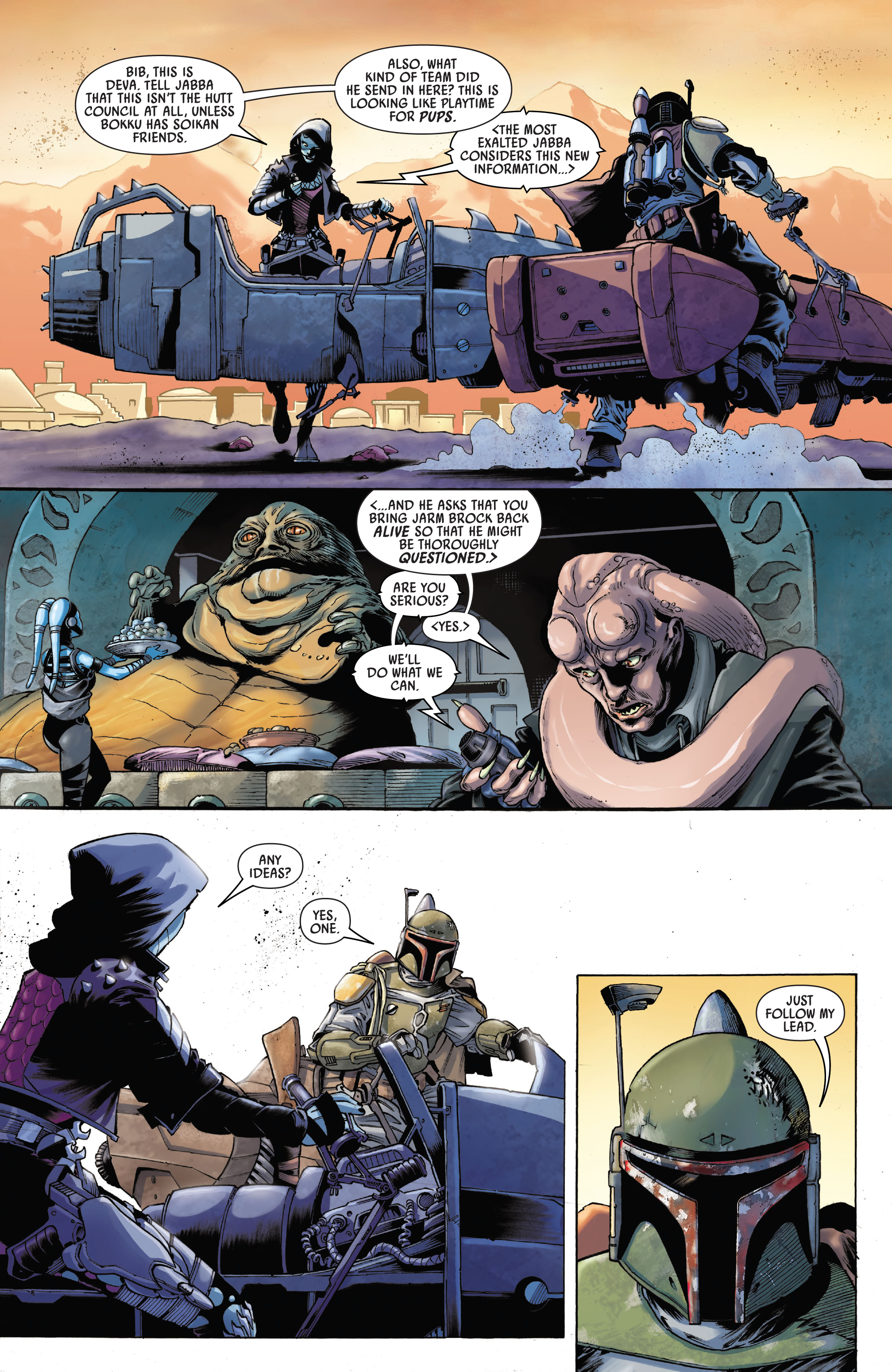 Star Wars: War Of The Bounty Hunters - Jabba The Hutt (2021-) issue 1 - Page 13