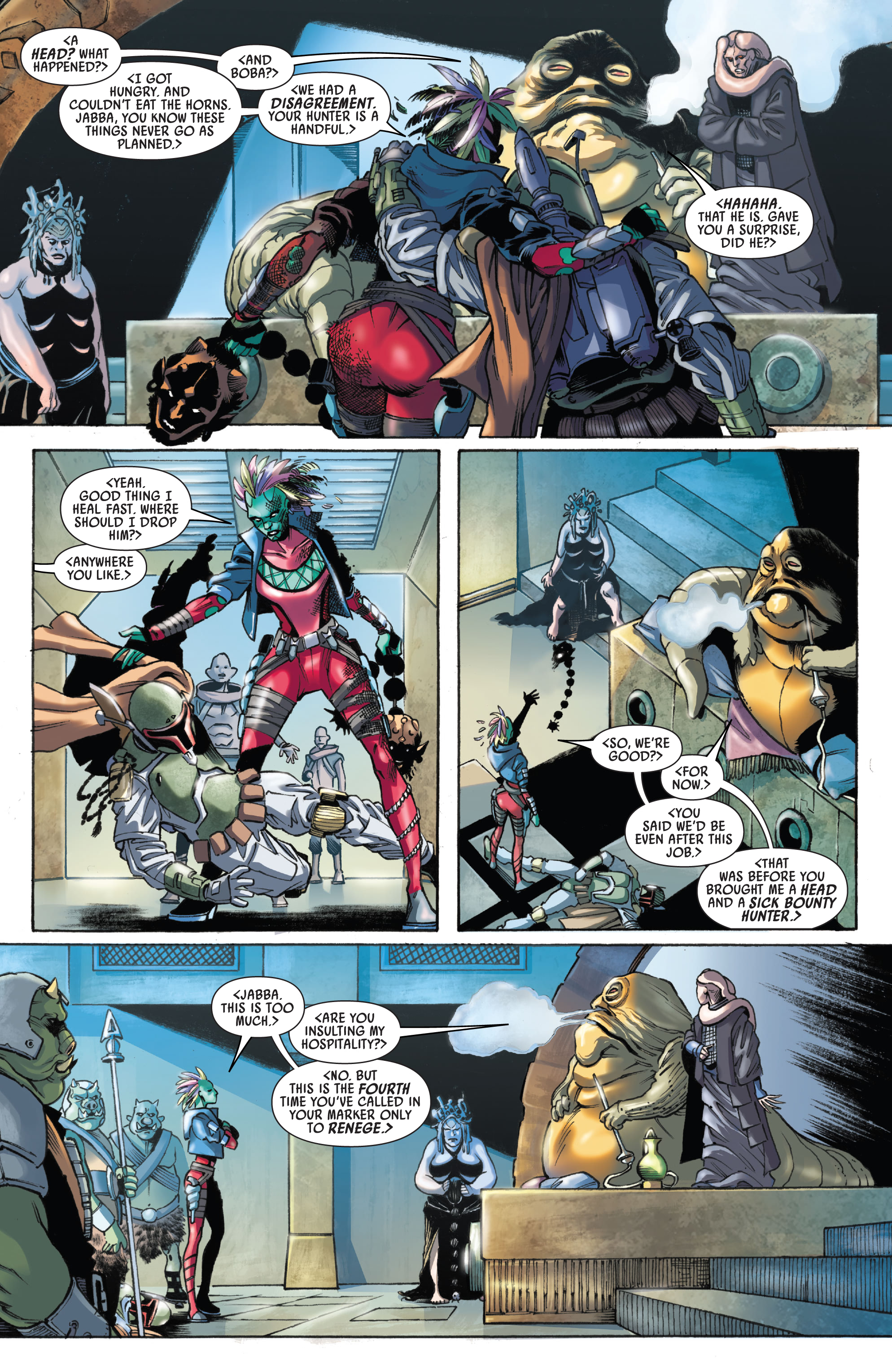 Star Wars: War Of The Bounty Hunters - Jabba The Hutt (2021-) issue 1 - Page 26