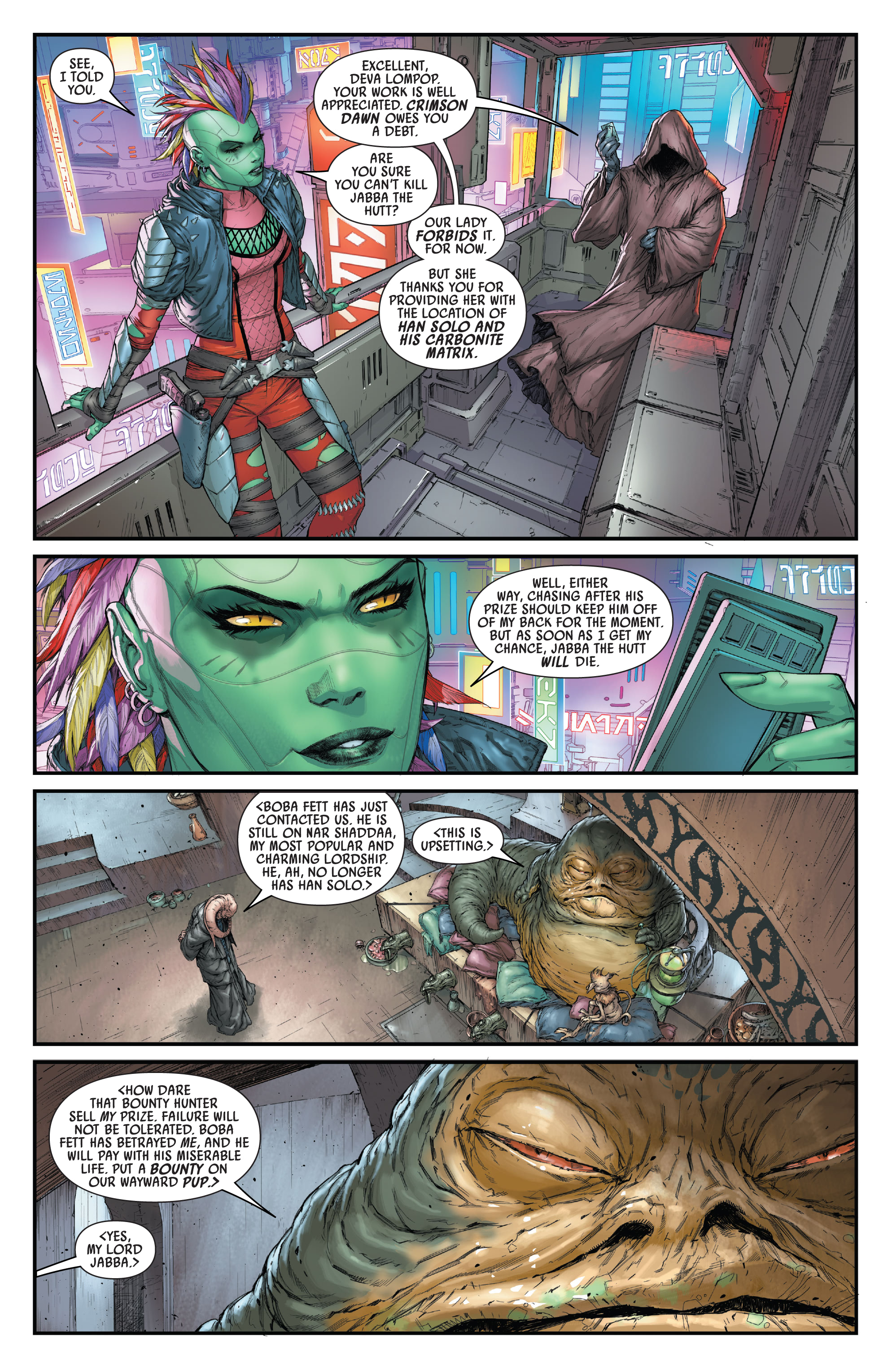 Star Wars: War Of The Bounty Hunters - Jabba The Hutt (2021-) issue 1 - Page 31