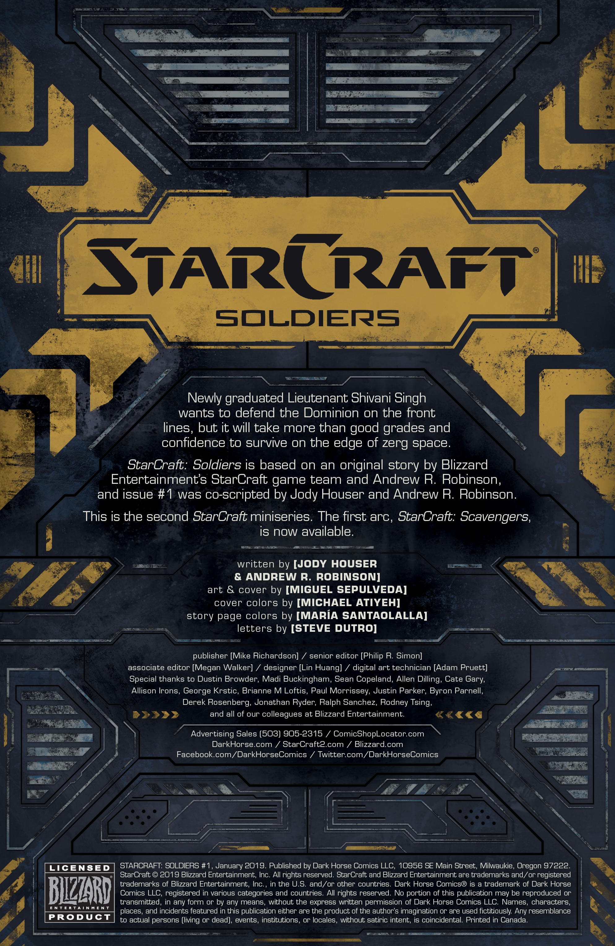 StarCraft: Soldiers (2019-): Chapter 1 - Page 2