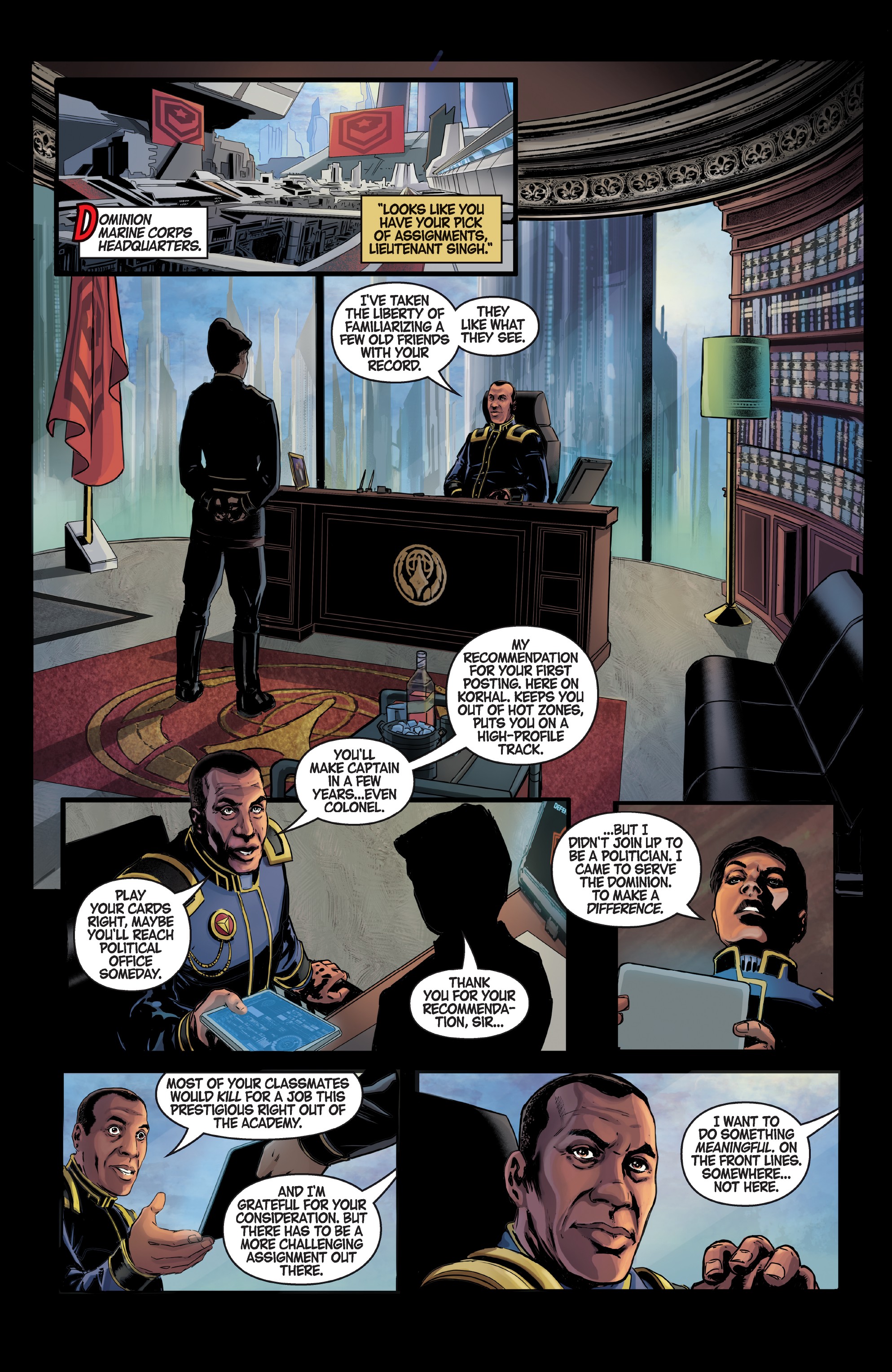 <{ $series->title }} issue 1 - Page 8