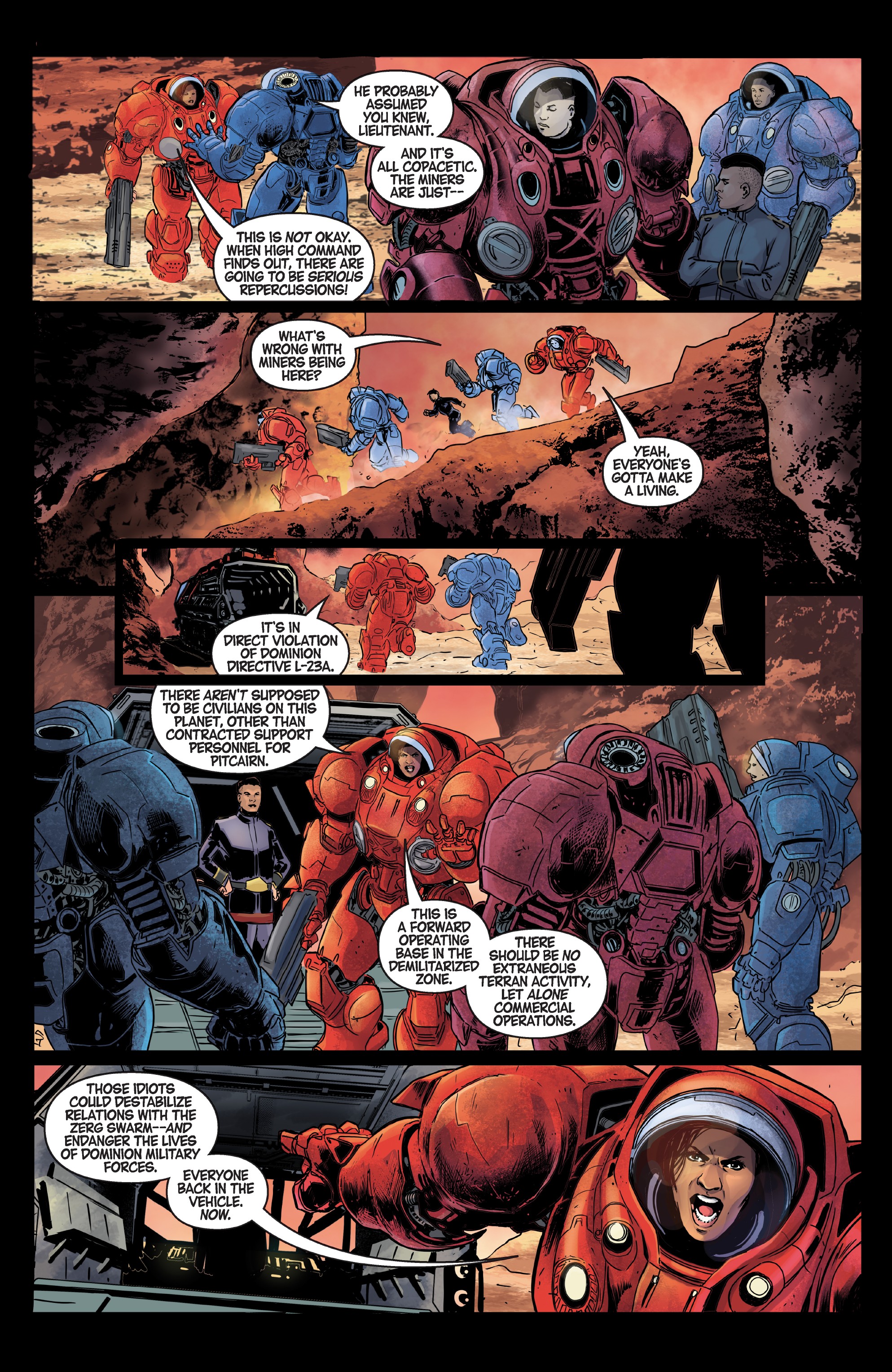 StarCraft: Soldiers (2019-) issue 1 - Page 18