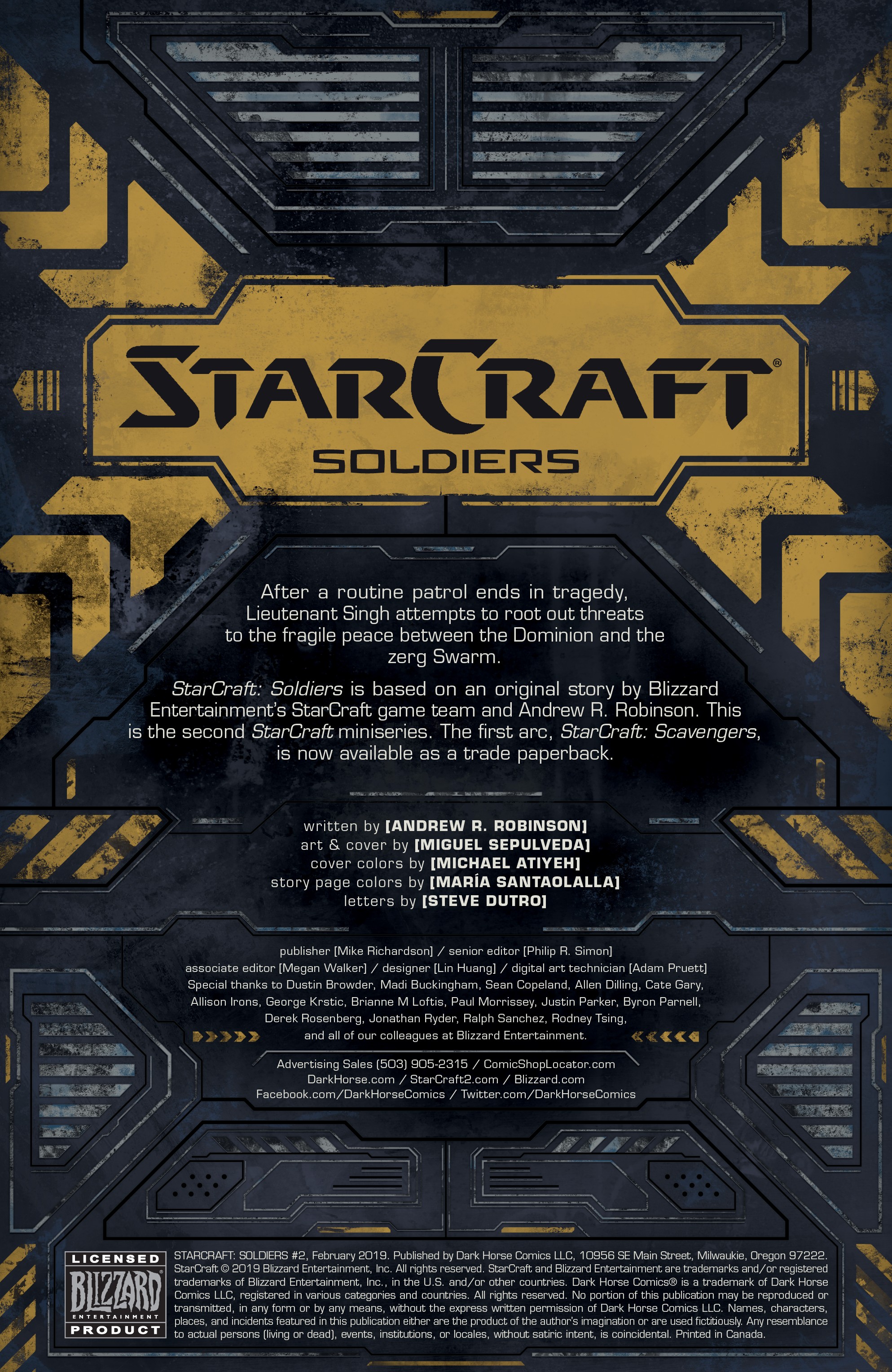 StarCraft: Soldiers (2019-): Chapter 2 - Page 2