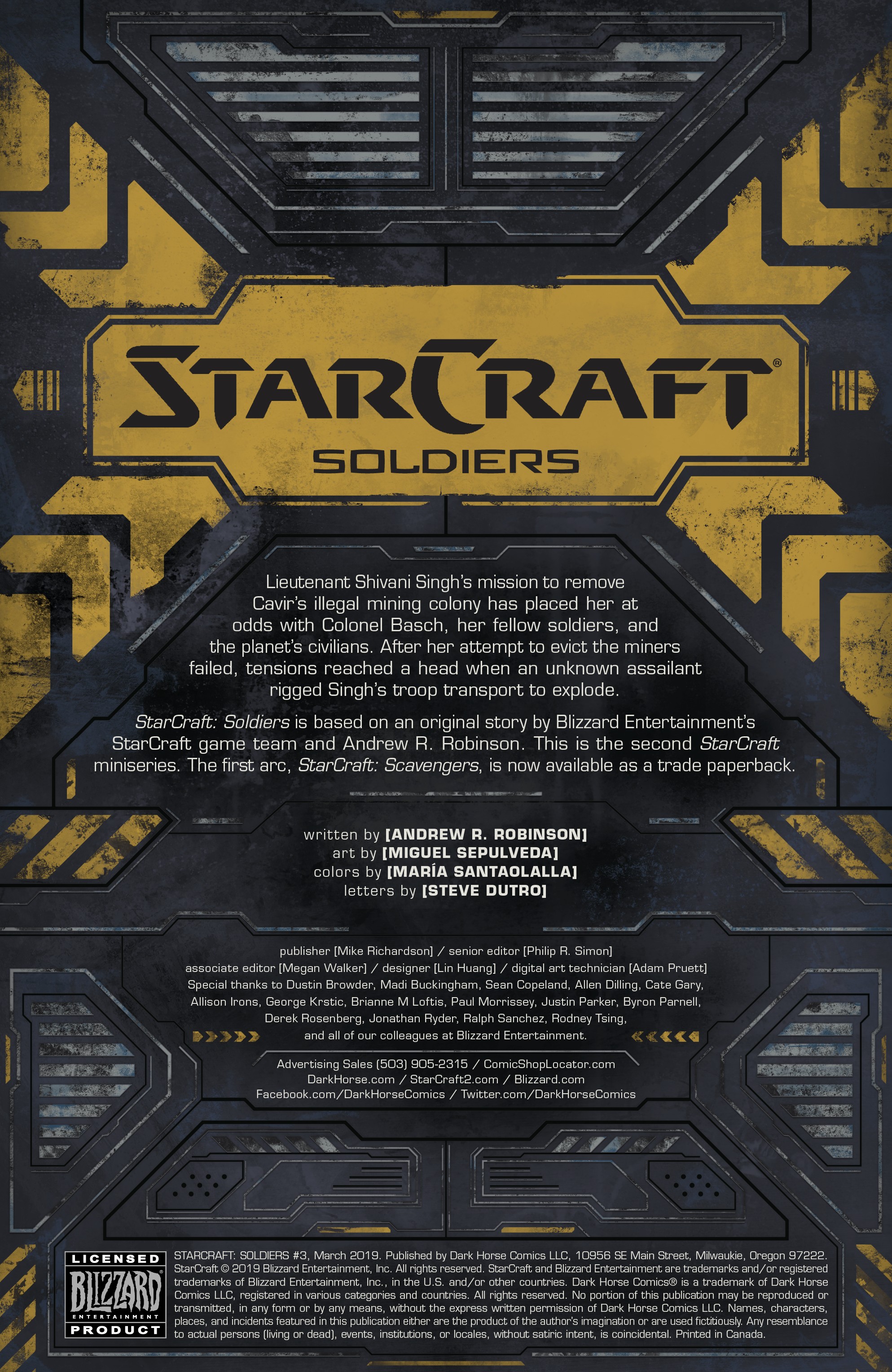 StarCraft: Soldiers (2019-): Chapter 3 - Page 2