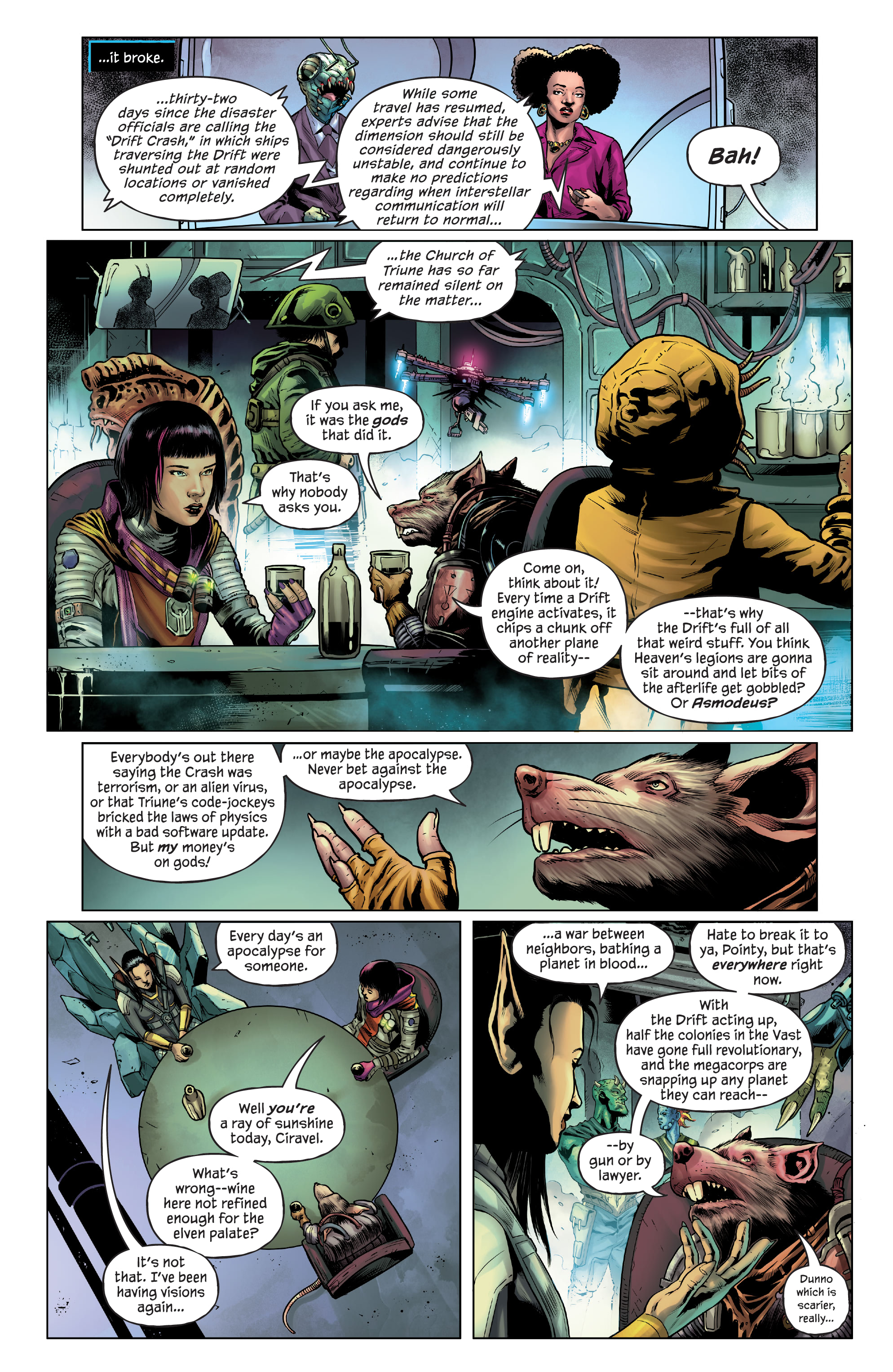 Starfinder: Angels of the Drift (2023-) issue 1 - Page 6