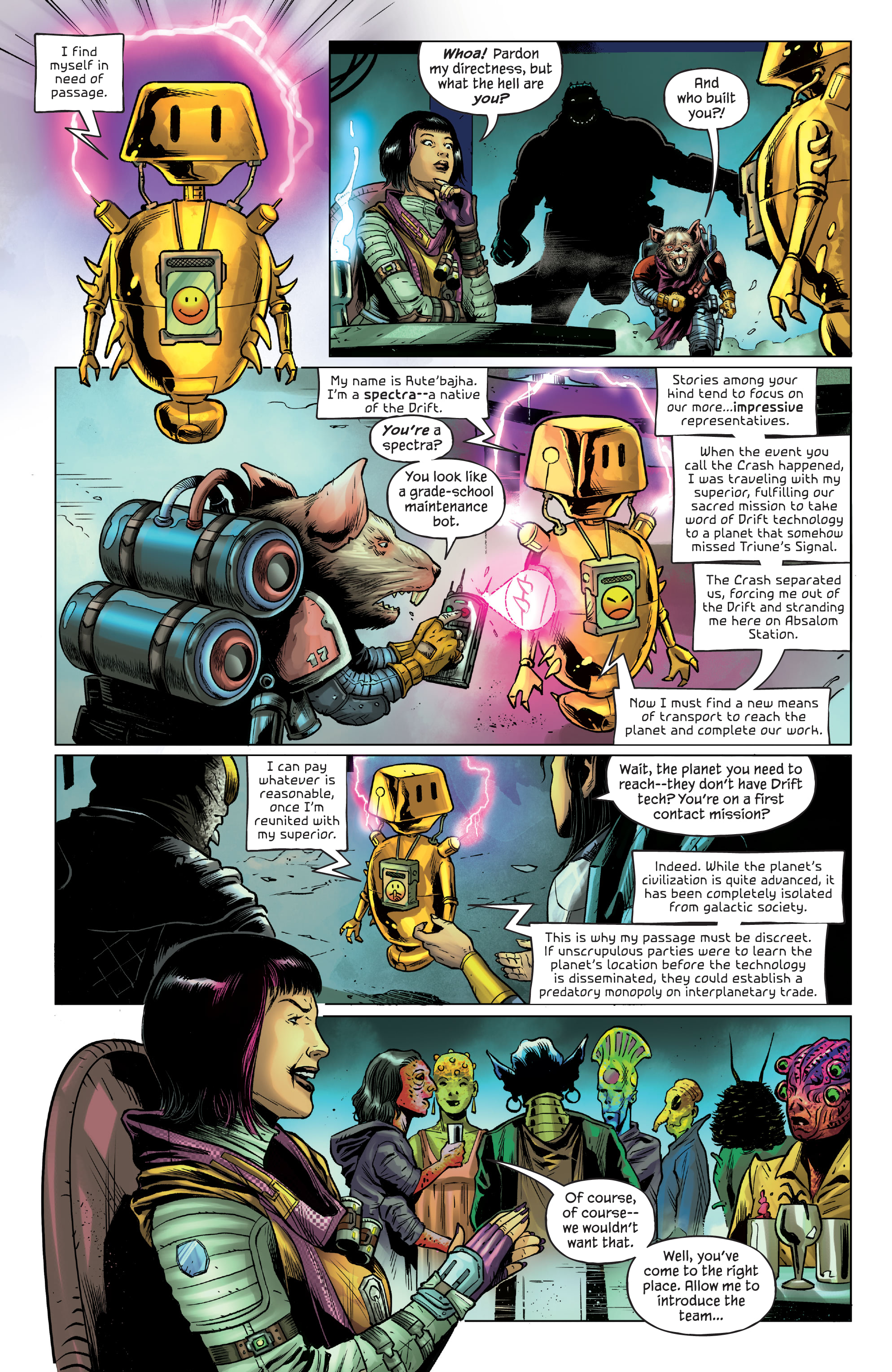 Starfinder: Angels of the Drift (2023-) issue 1 - Page 8