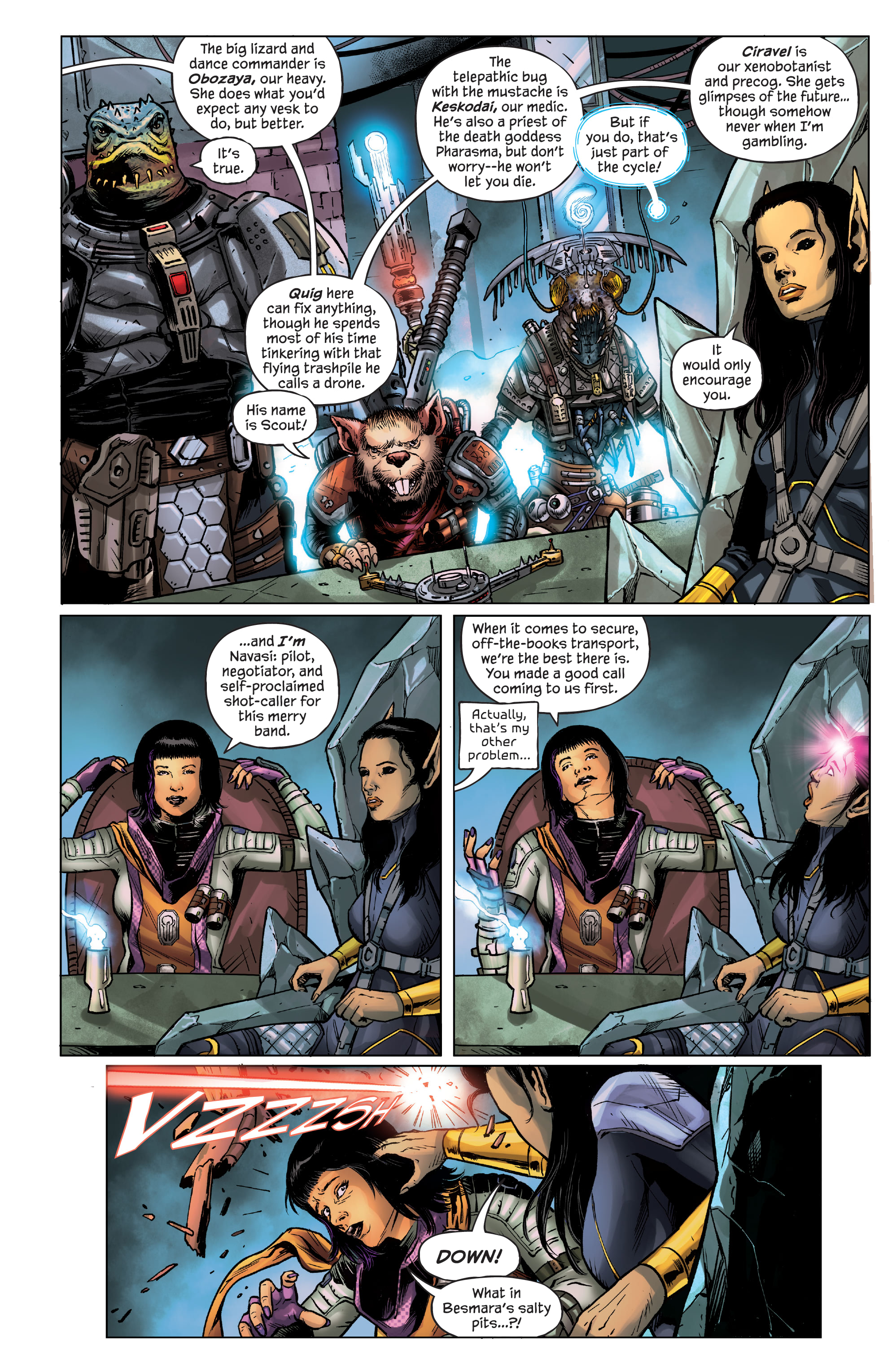 Starfinder: Angels of the Drift (2023-) issue 1 - Page 9