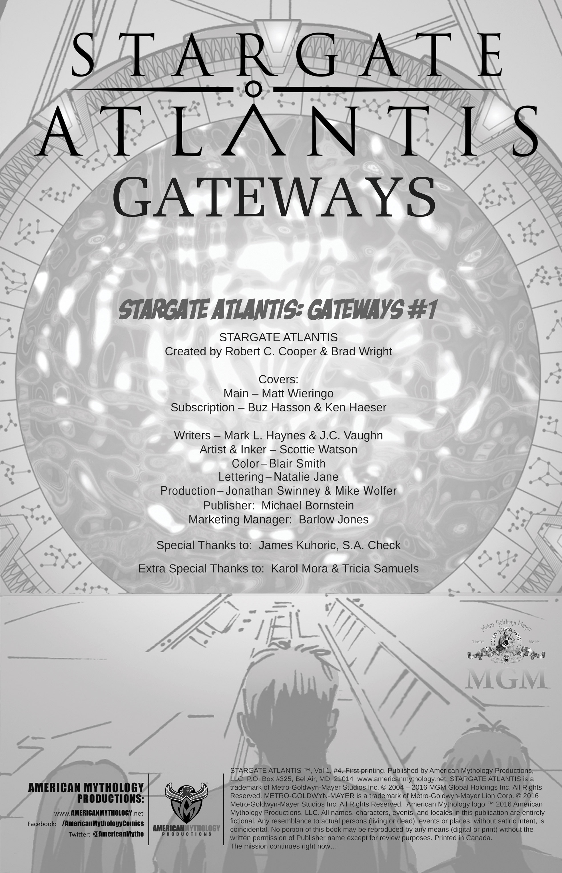 Stargate Atlantis: Gateways (2016-): Chapter 1 - Page 2
