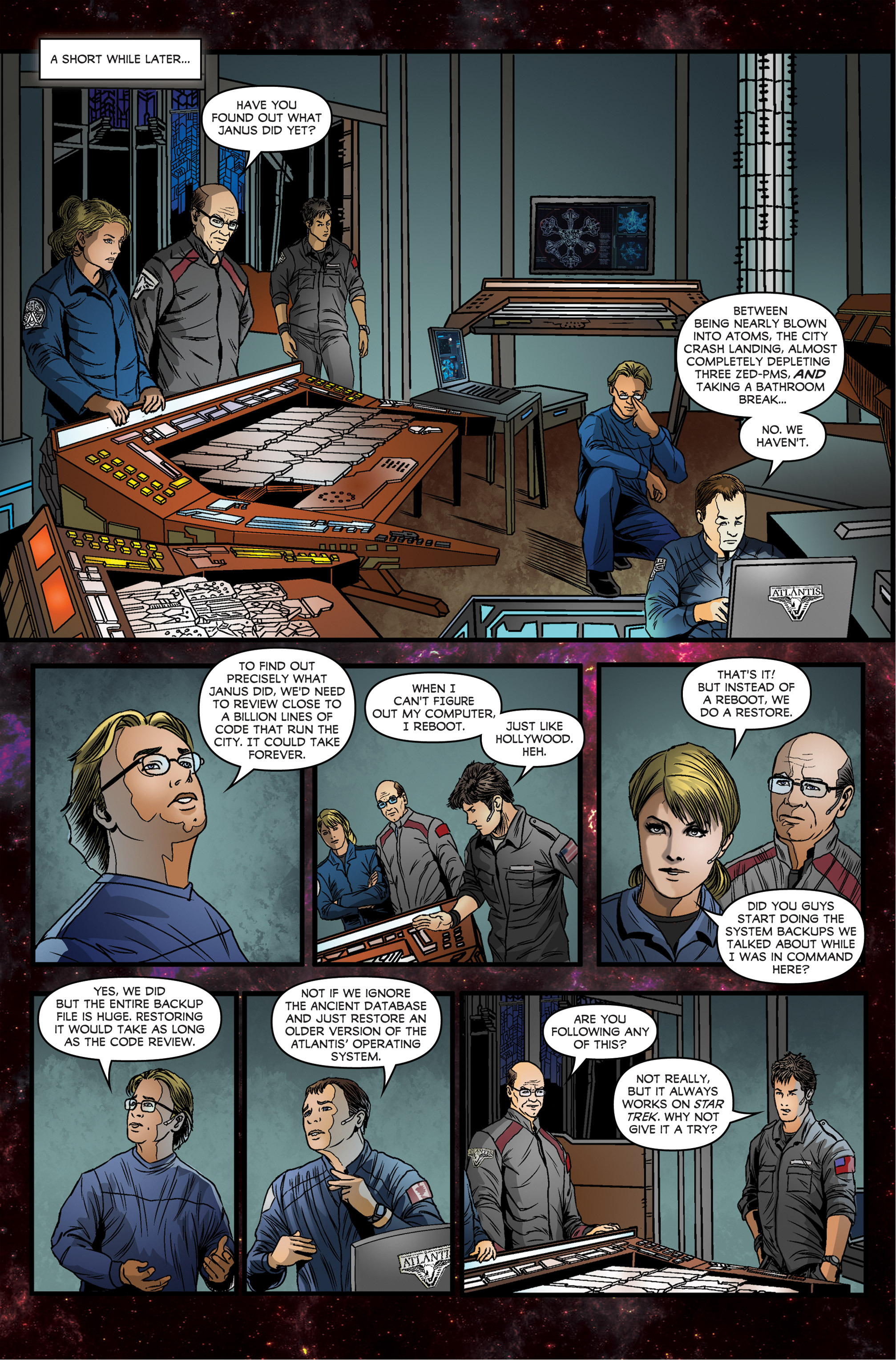 Stargate Atlantis: Gateways (2016-) issue 1 - Page 12