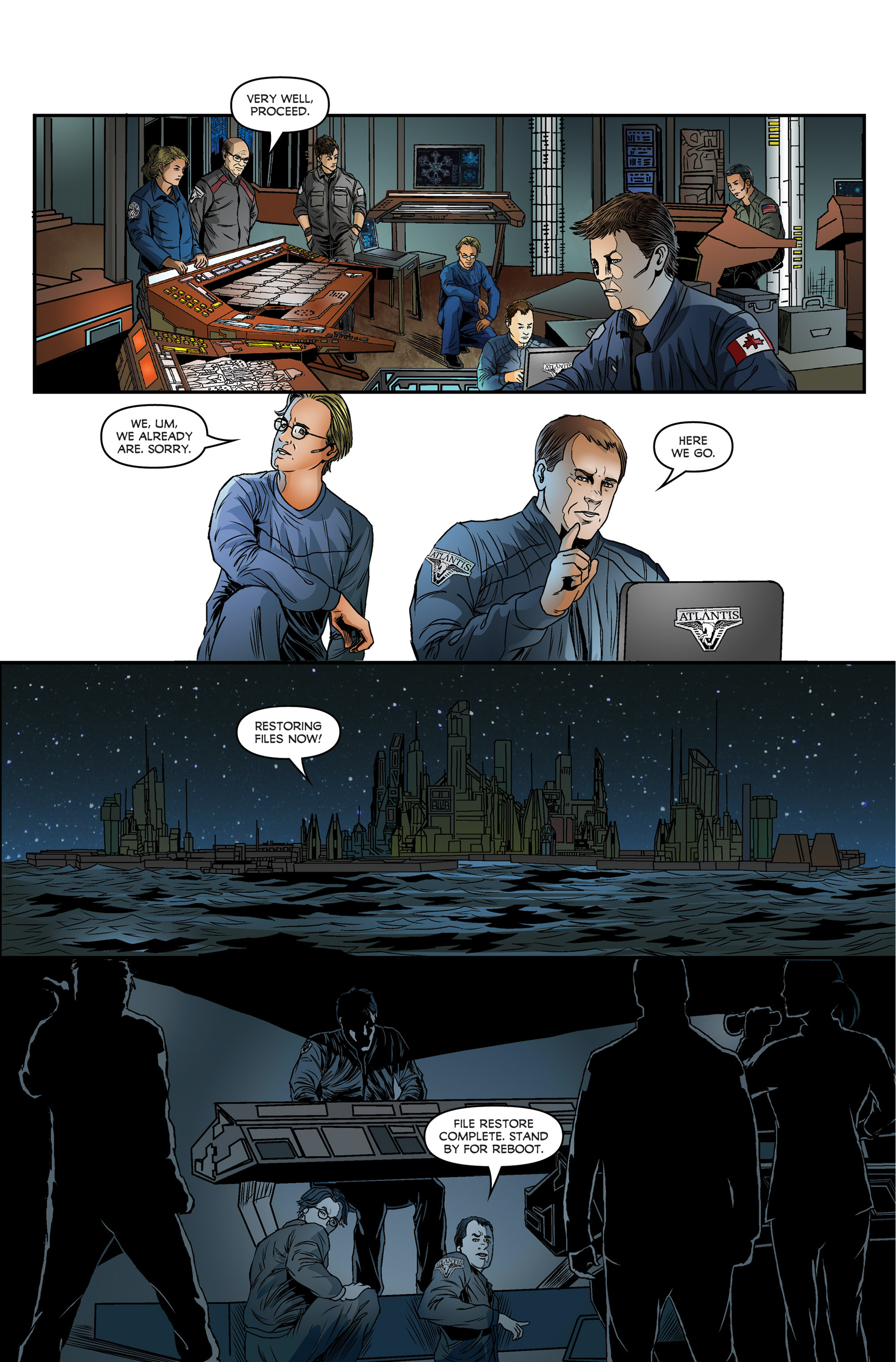 Stargate Atlantis: Gateways (2016-) issue 1 - Page 13