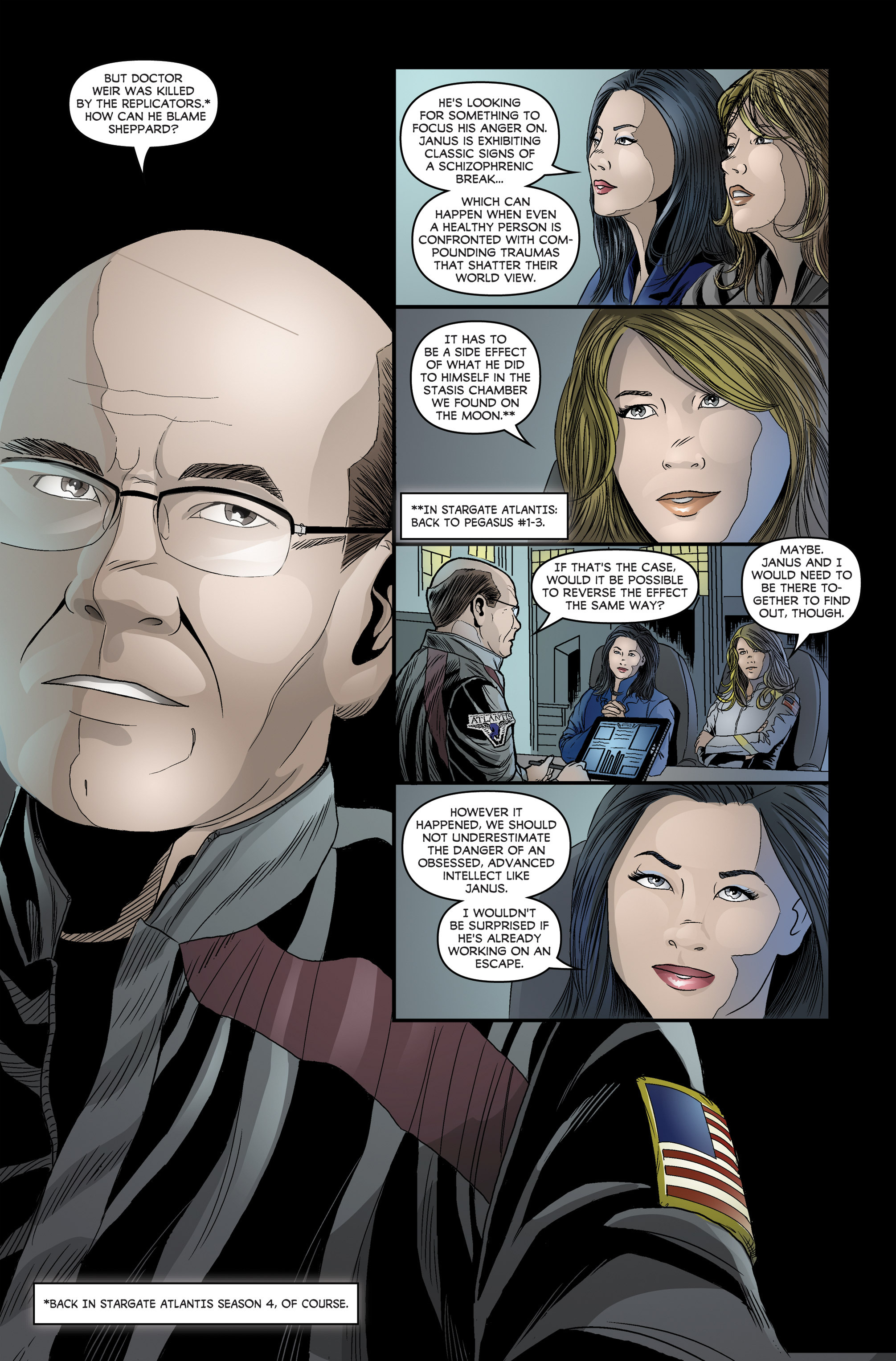 Stargate Atlantis: Gateways (2016-) issue 1 - Page 16