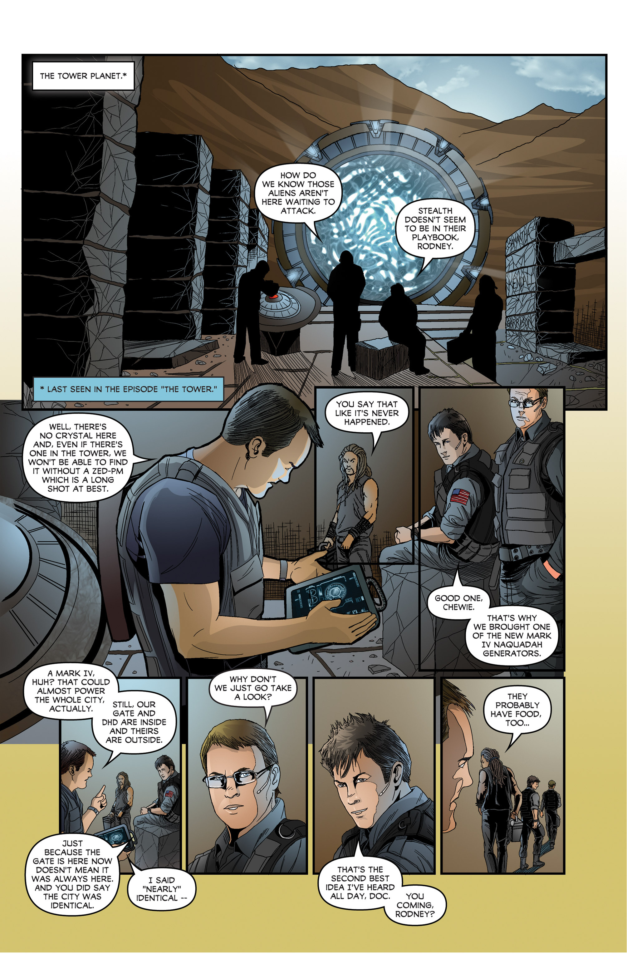 Stargate Atlantis: Gateways (2016-) issue 1 - Page 20