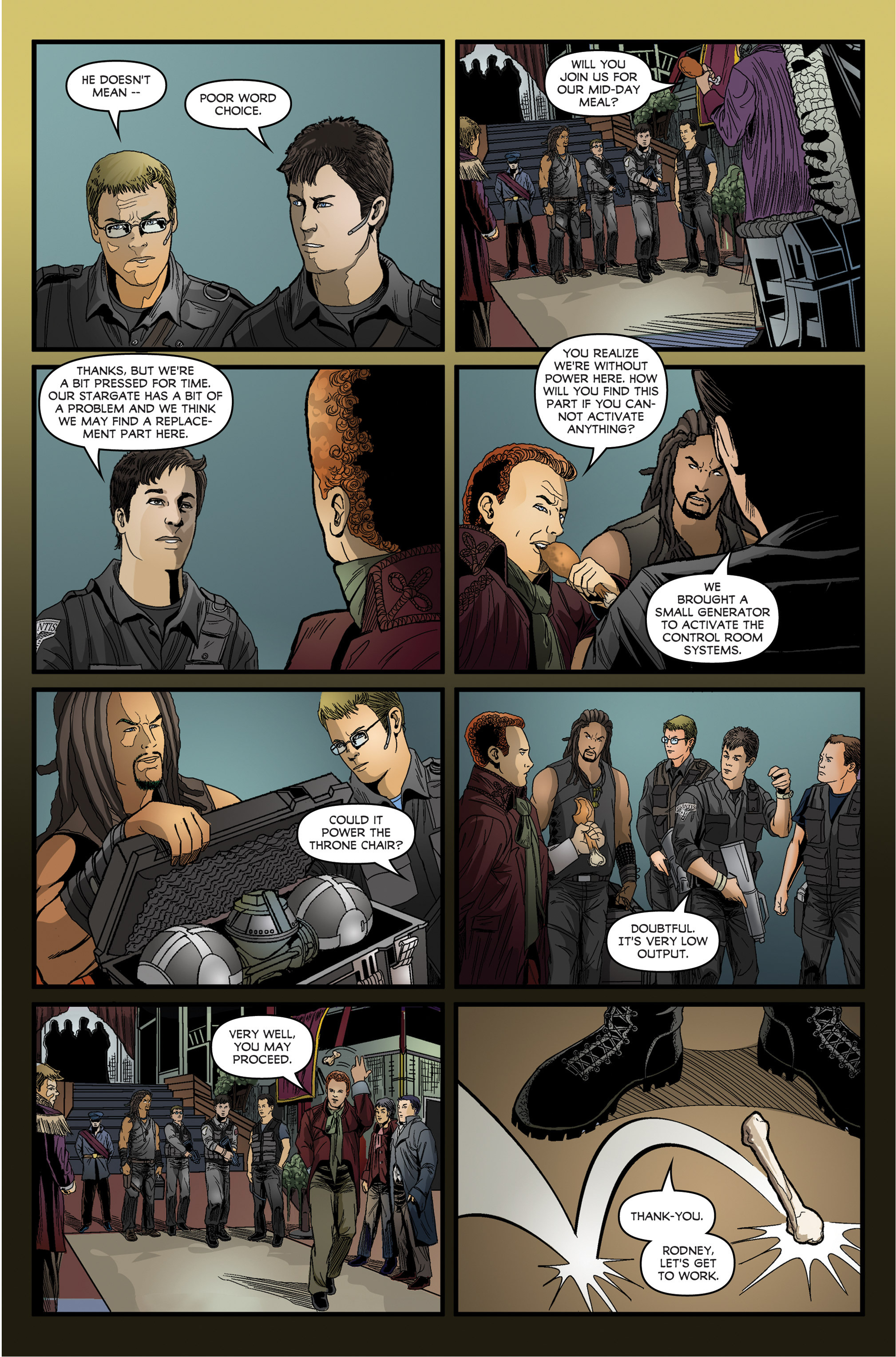 Stargate Atlantis: Gateways (2016-) issue 1 - Page 22