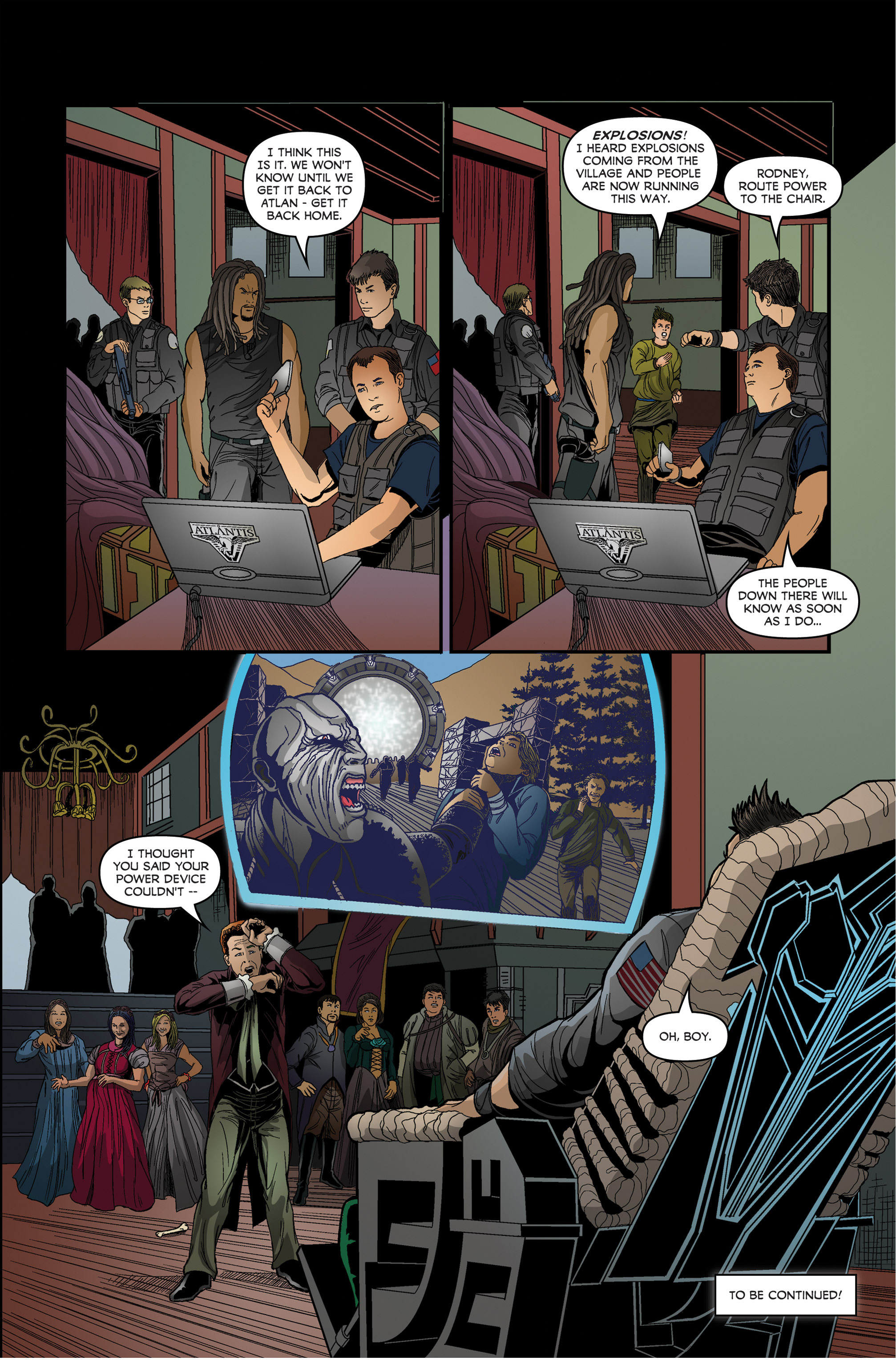 Stargate Atlantis: Gateways (2016-) issue 1 - Page 23