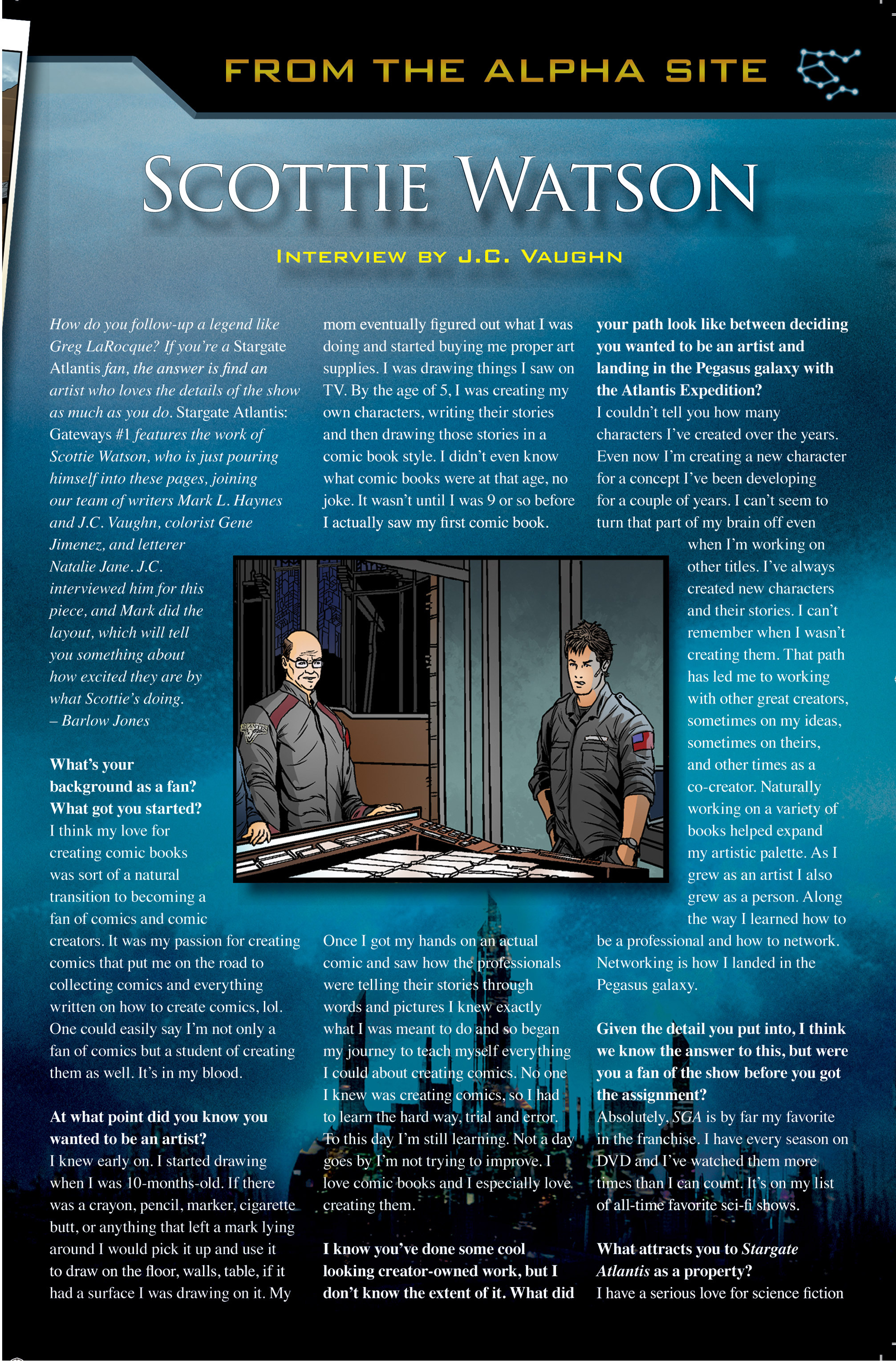 Stargate Atlantis: Gateways (2016-) issue 1 - Page 25