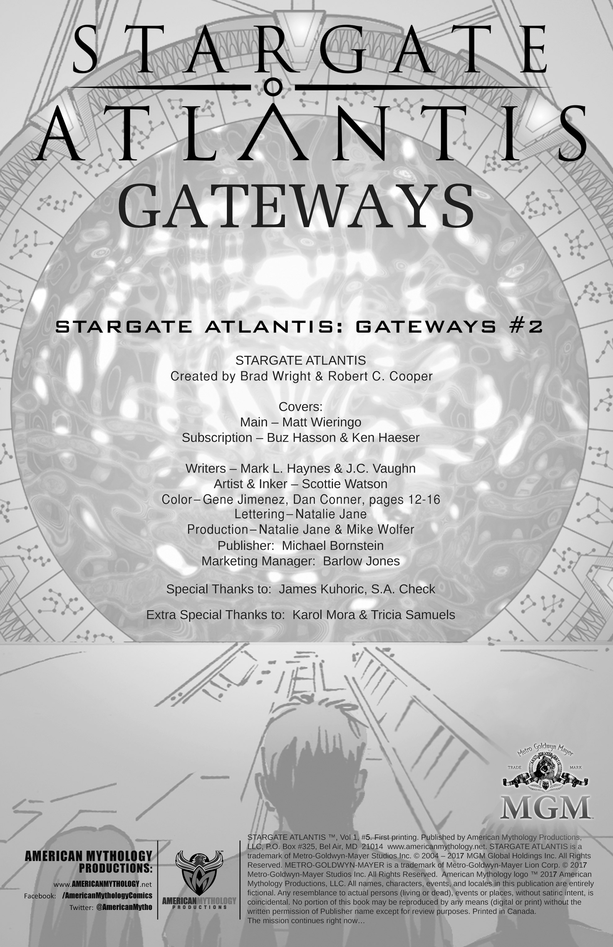 Stargate Atlantis: Gateways (2016-): Chapter 2 - Page 2