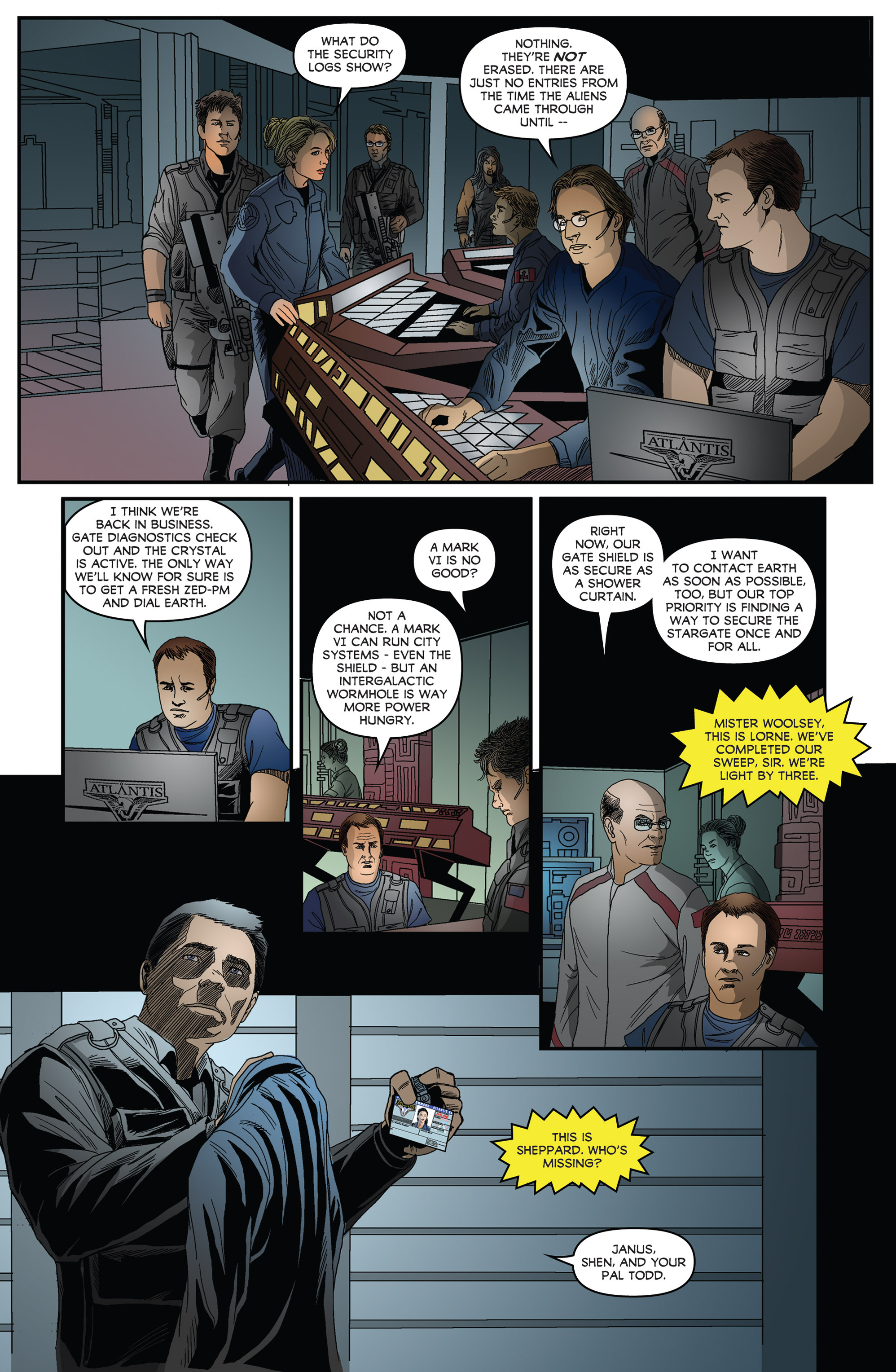 Stargate Atlantis: Gateways (2016-) issue 3 - Page 4