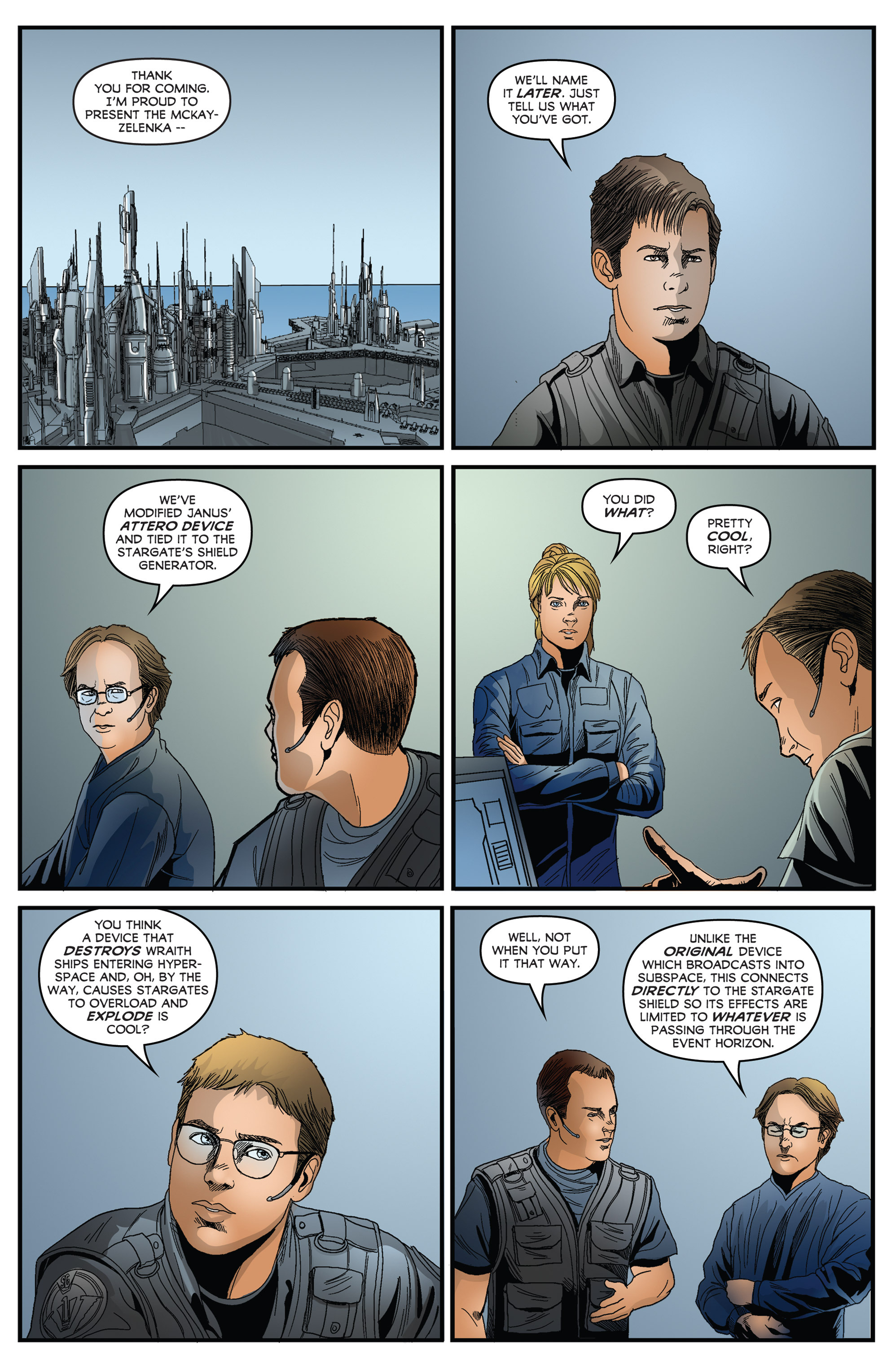 Stargate Atlantis: Gateways (2016-) issue 3 - Page 11