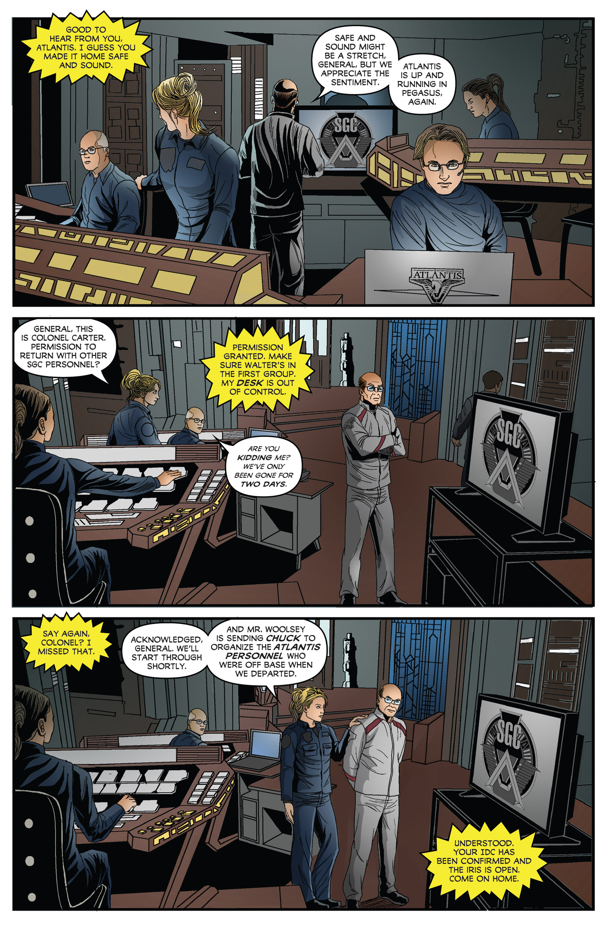 Stargate Atlantis: Gateways (2016-) issue 3 - Page 20