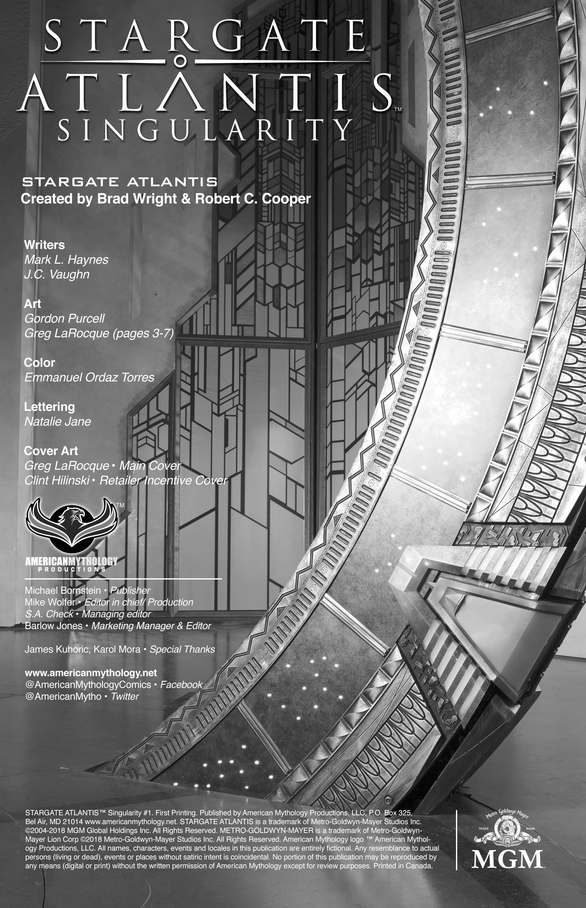 Stargate Atlantis Singularity (2018-): Chapter 1 - Page 2