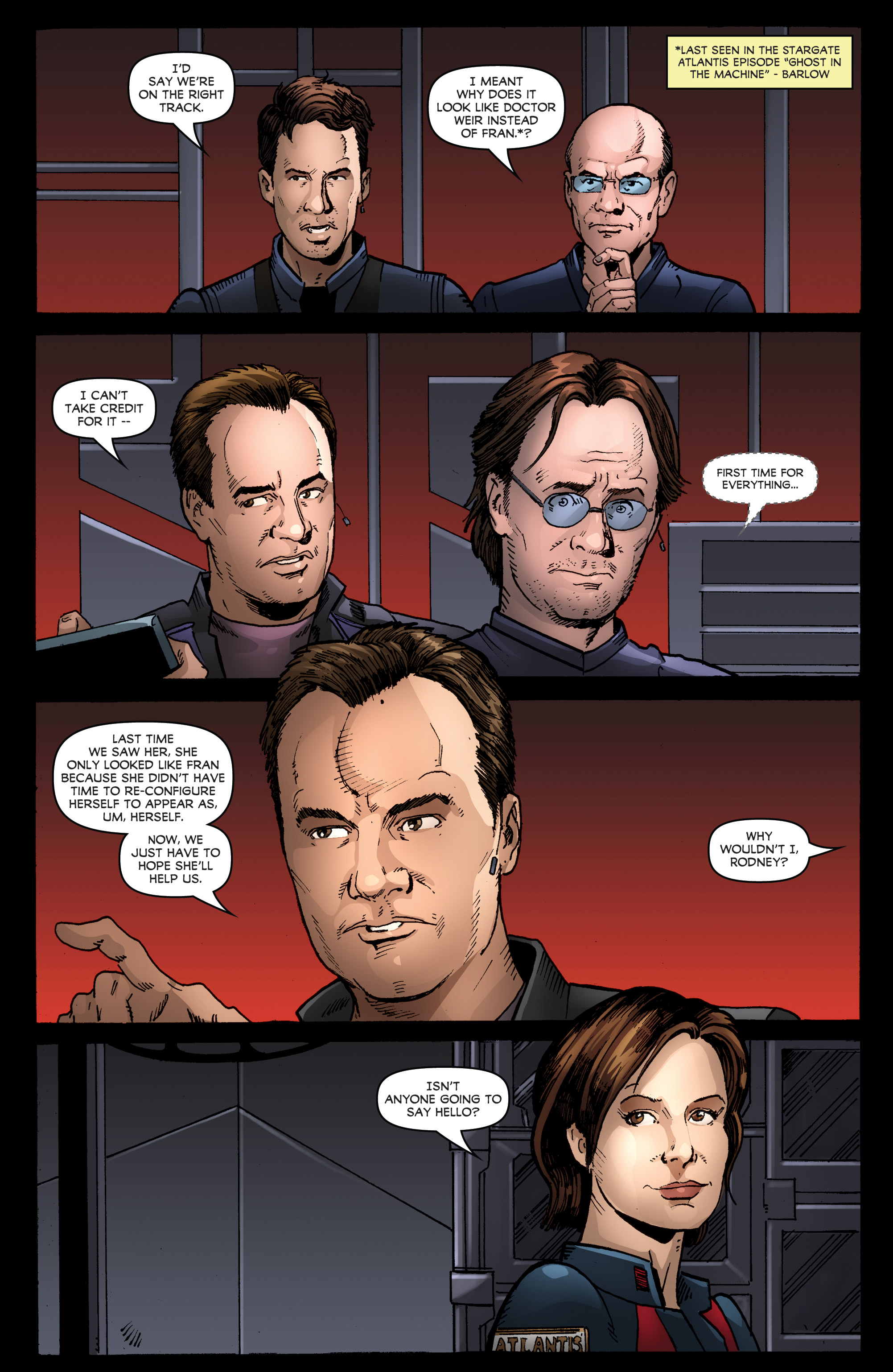 Stargate Atlantis Singularity (2018-) issue 1 - Page 4