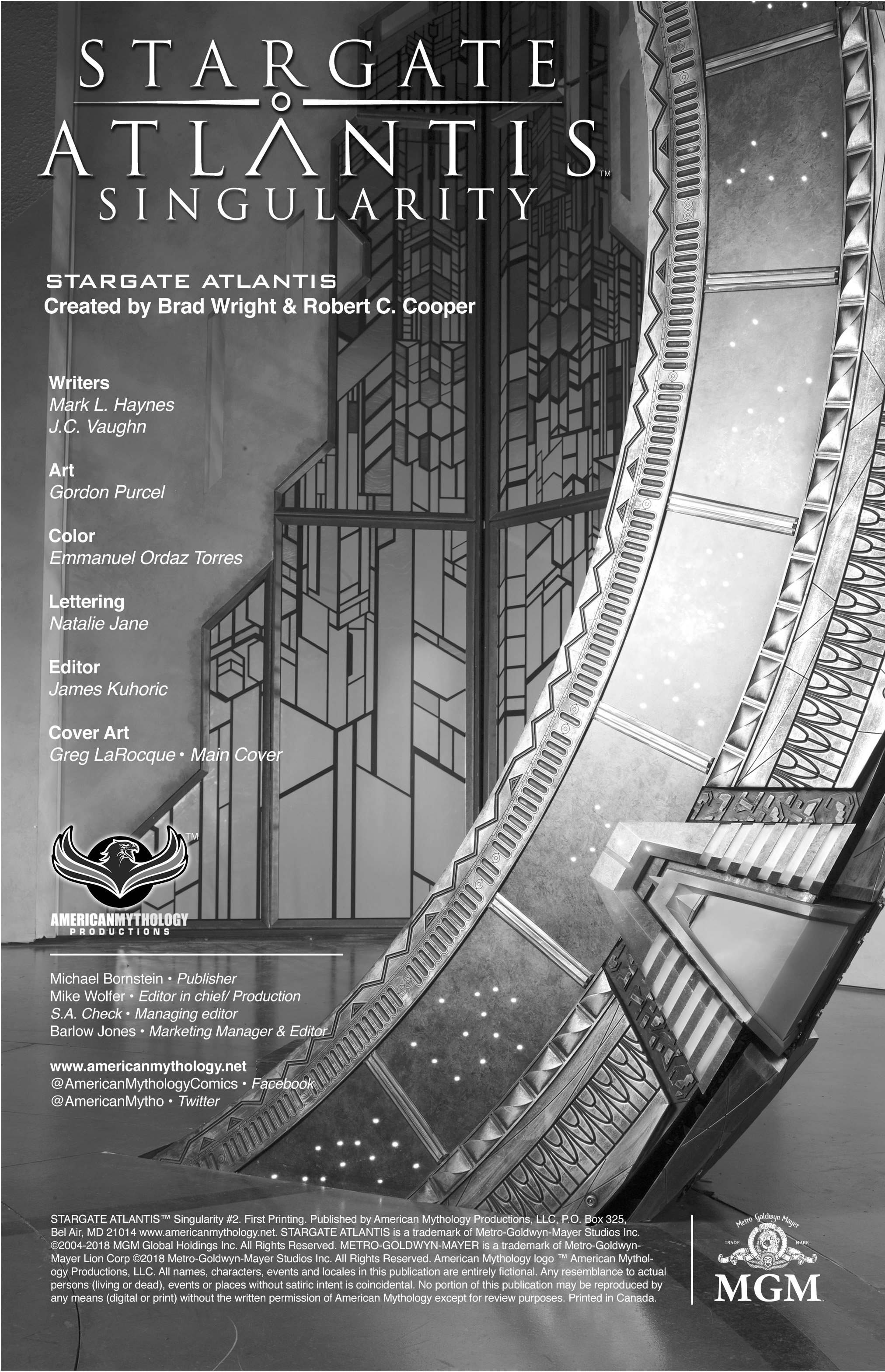 Stargate Atlantis Singularity (2018-): Chapter 2 - Page 2
