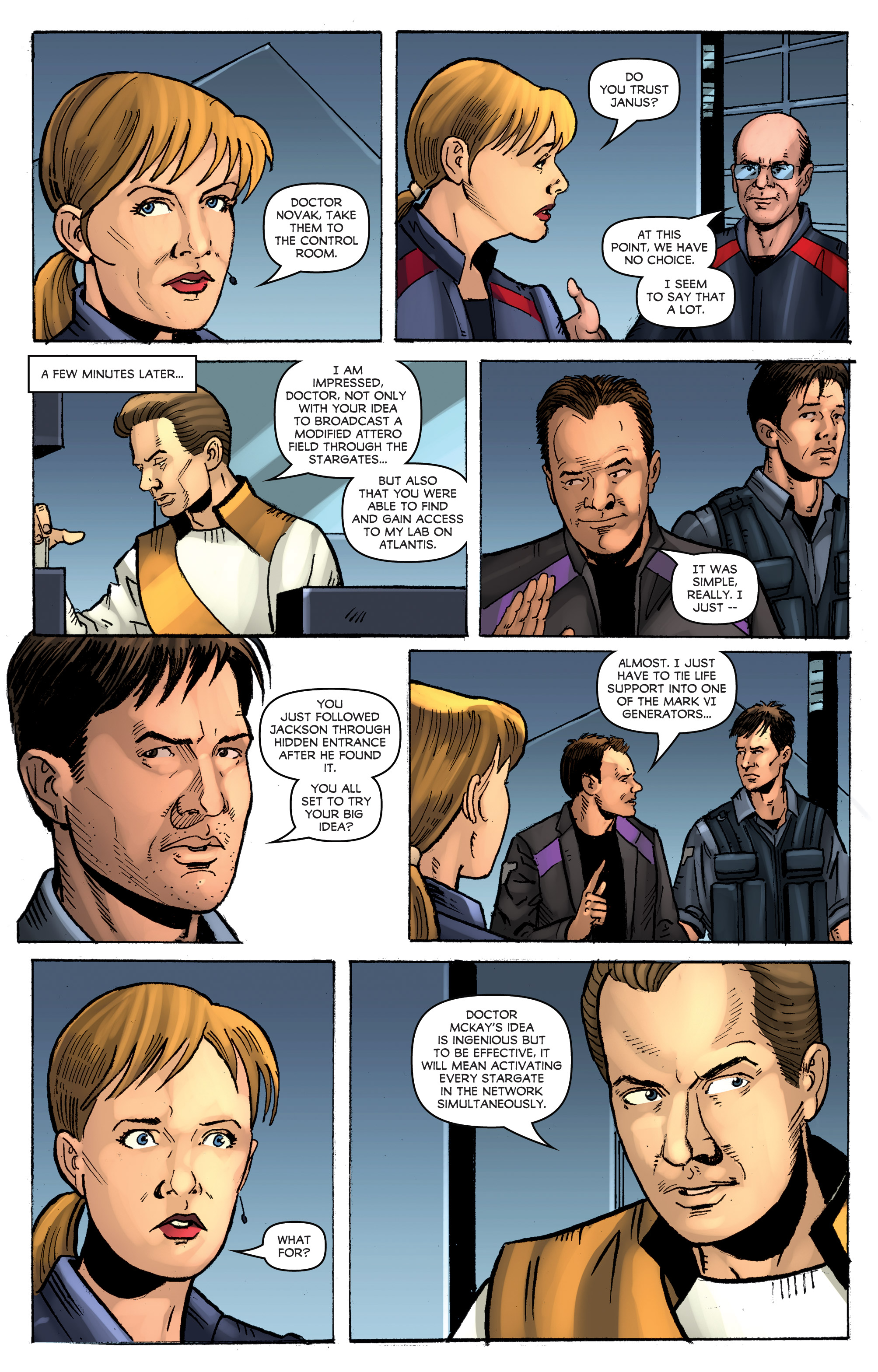 Stargate Atlantis Singularity (2018-) issue 3 - Page 13