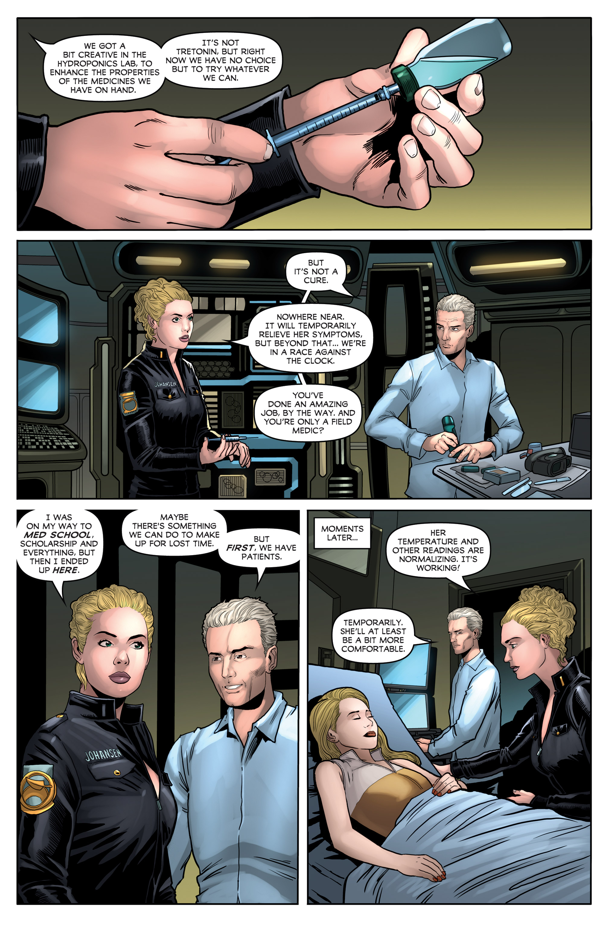 <{ $series->title }} issue 4 - Page 9