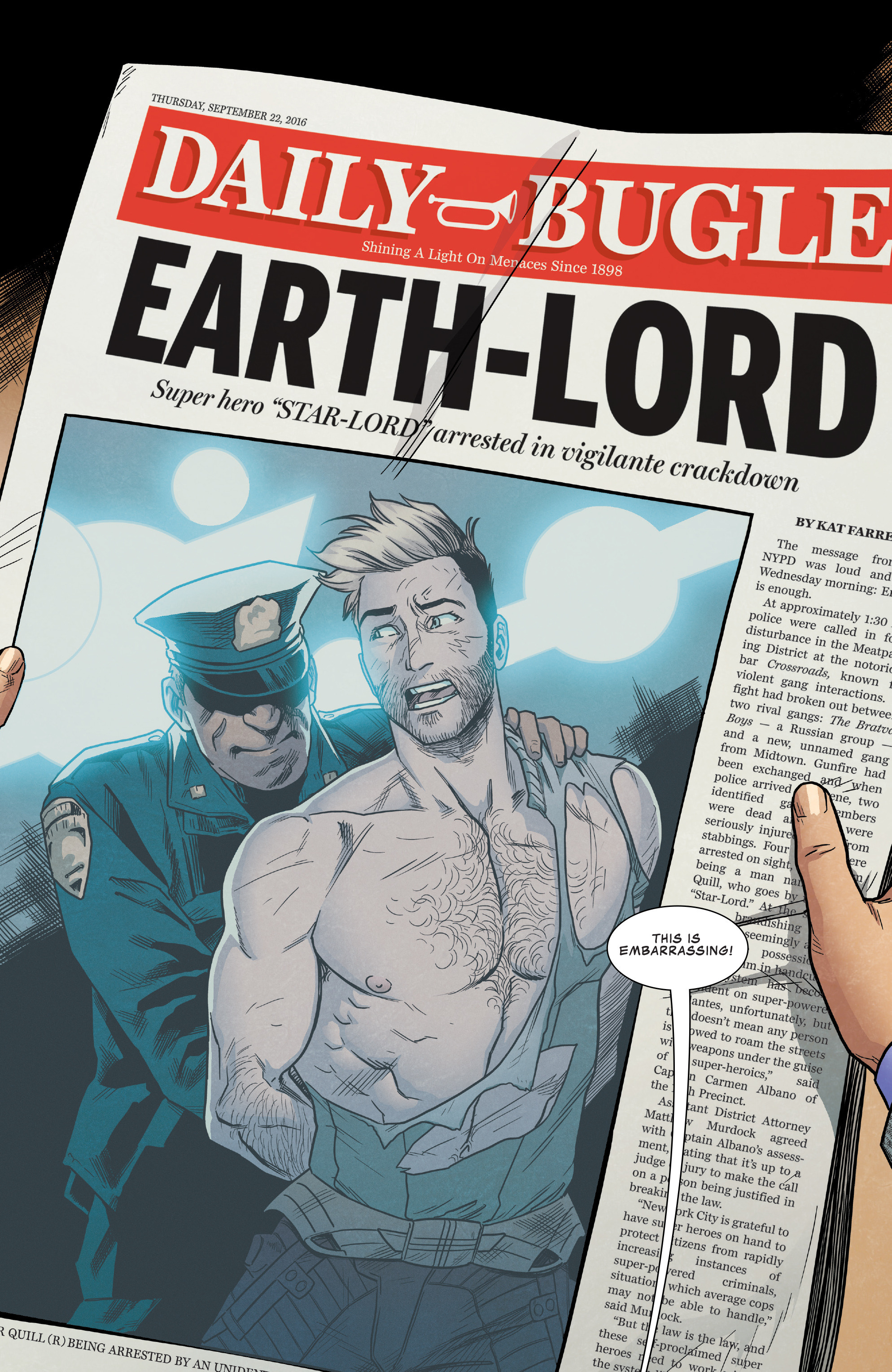 Star-Lord (2016 - 2017), Comic Series