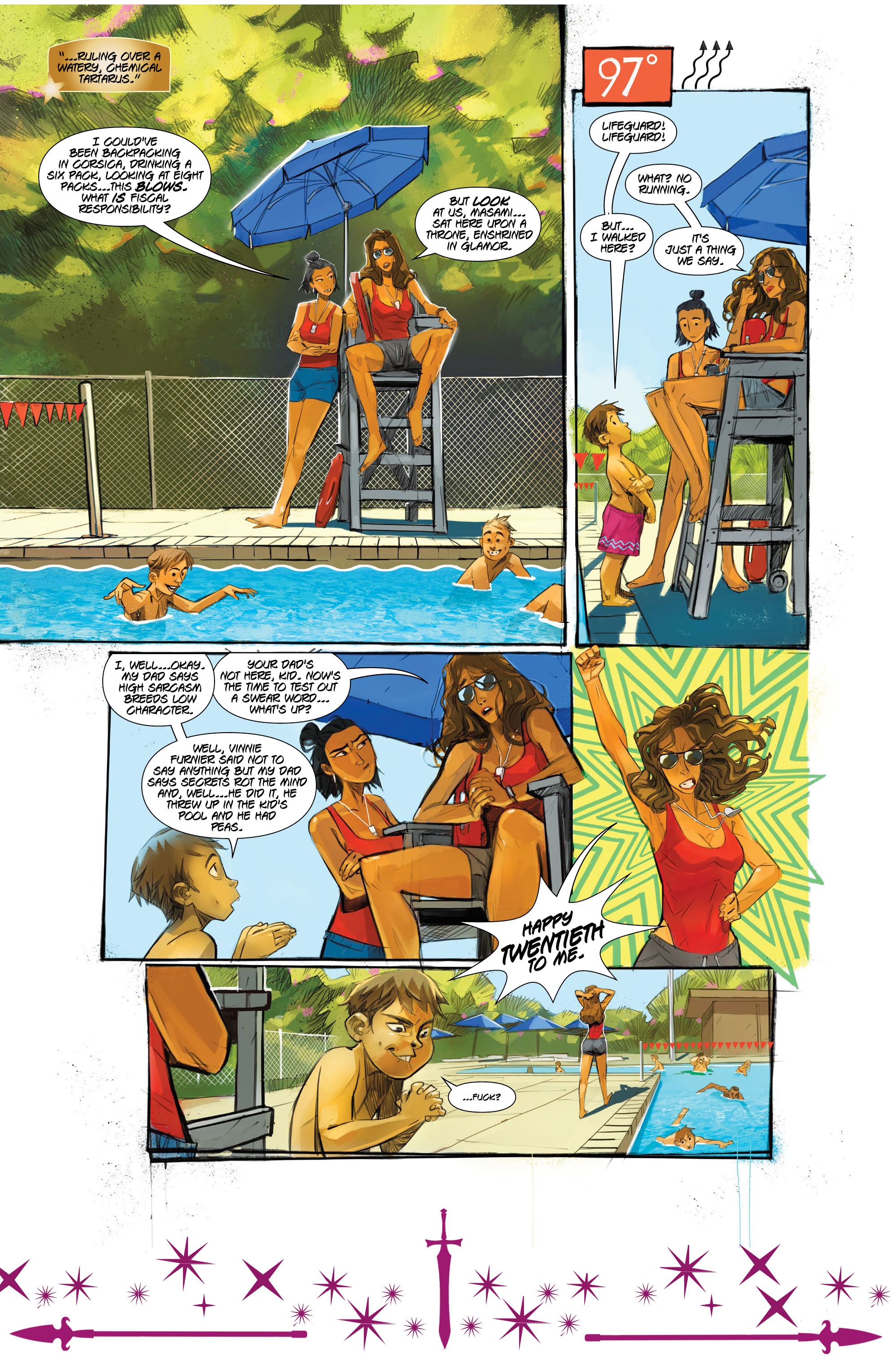 <{ $series->title }} issue 1 - Page 9