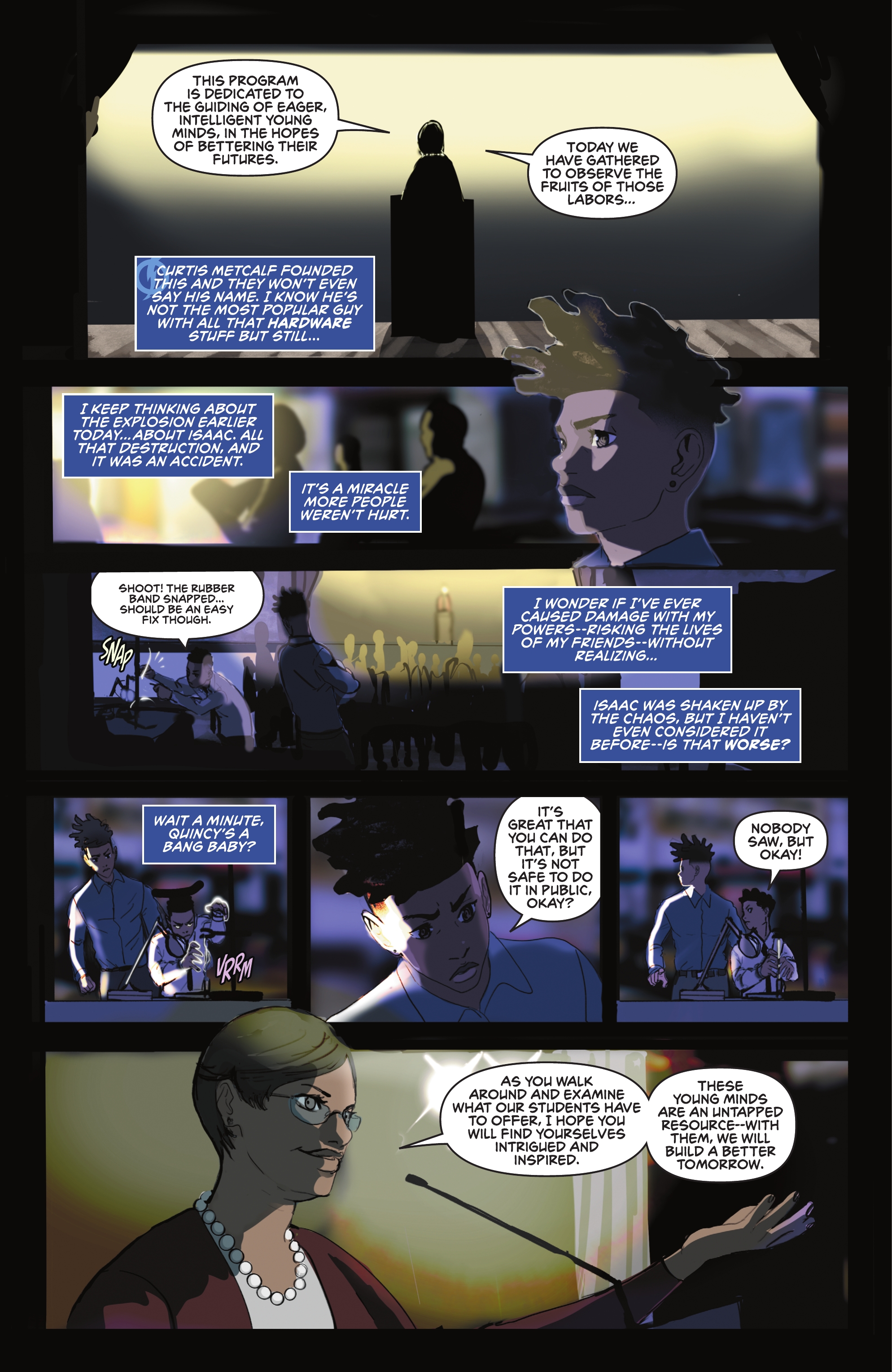 <{ $series->title }} issue 1 - Page 20