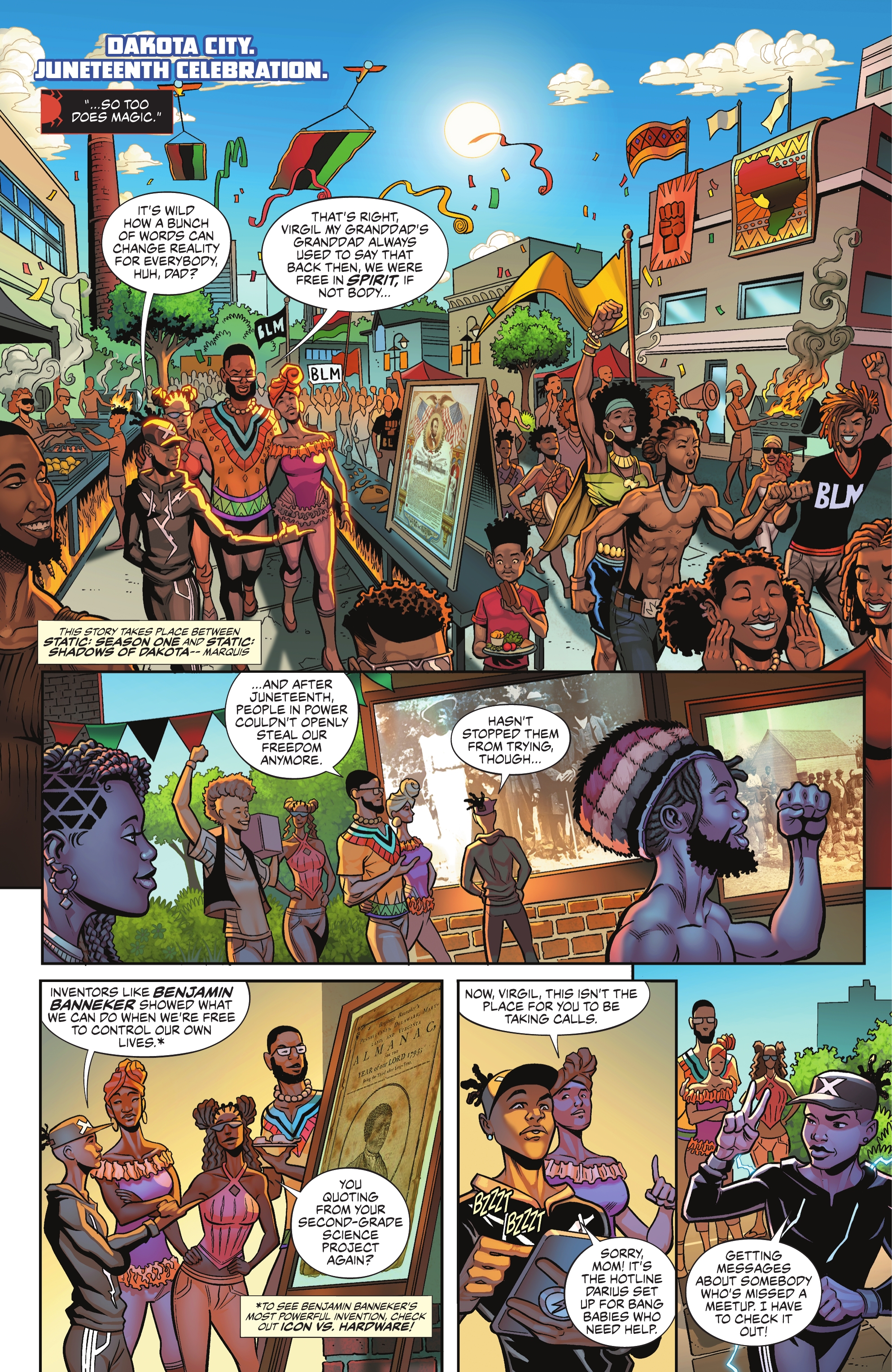 Static Team-Up: Anansi (2023-) issue 1 - Page 7