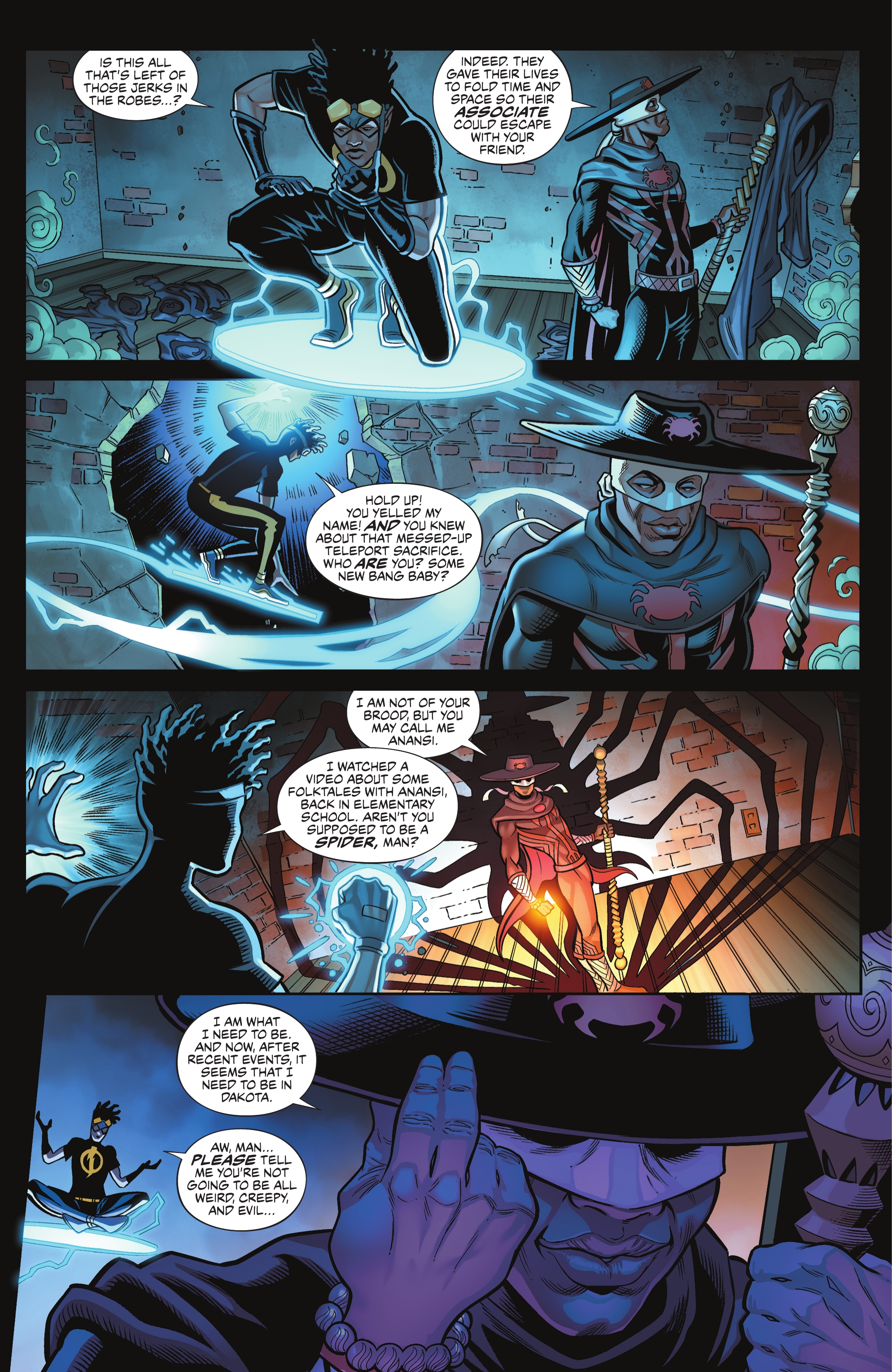 Static Team-Up: Anansi (2023-) issue 1 - Page 11